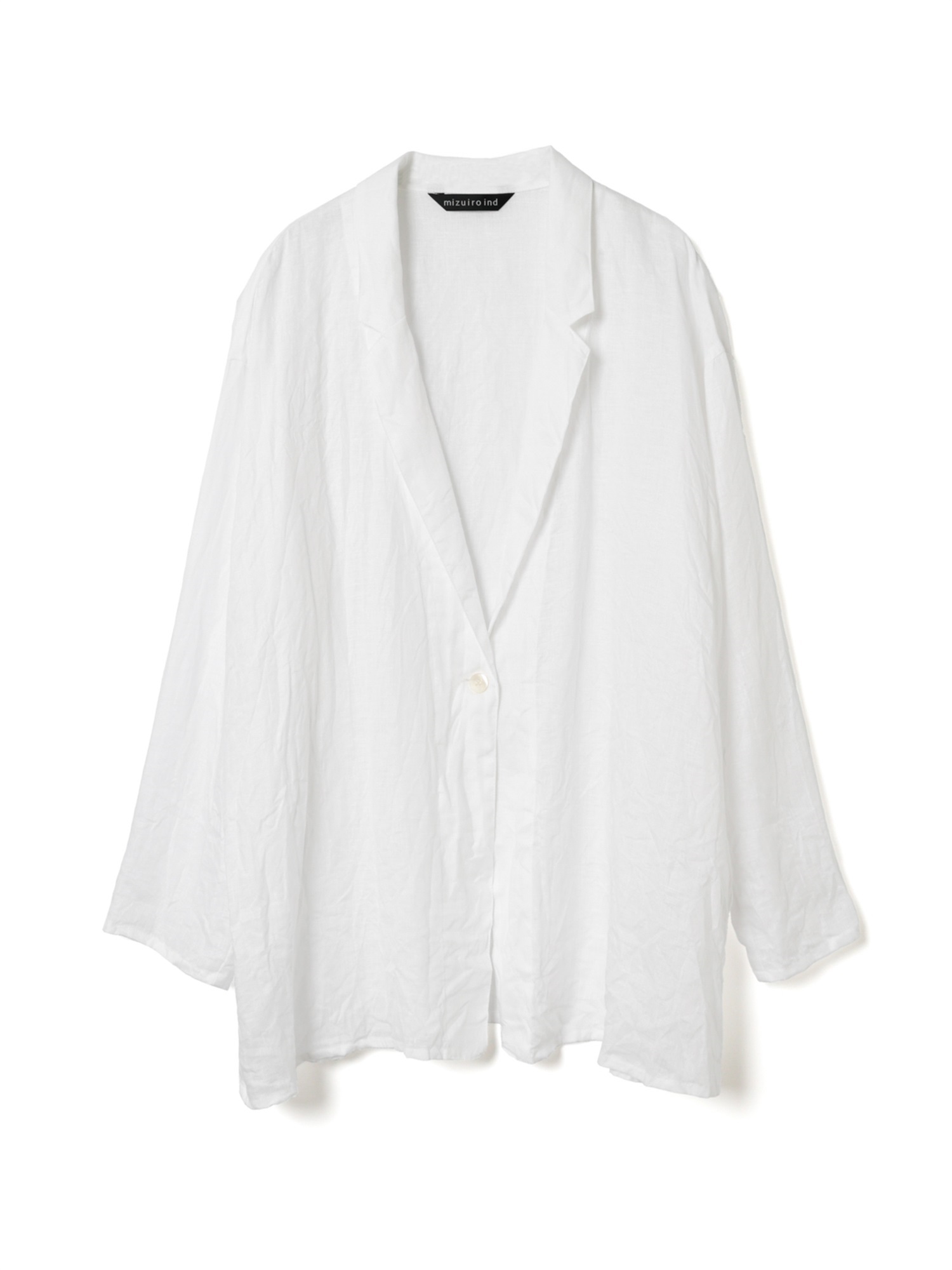 linen shirt JK | 2-230147(off white 11-Free)