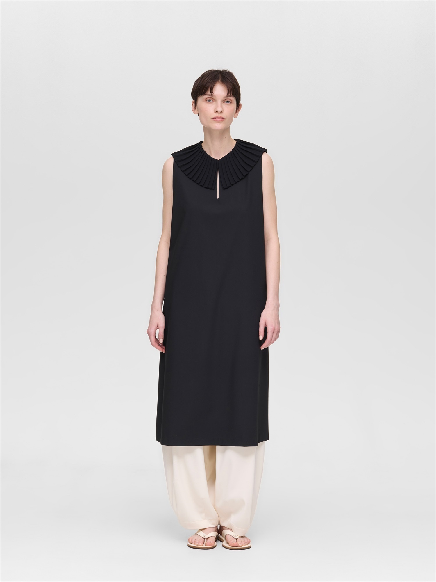 pleats collar N/S OP | 2-250096