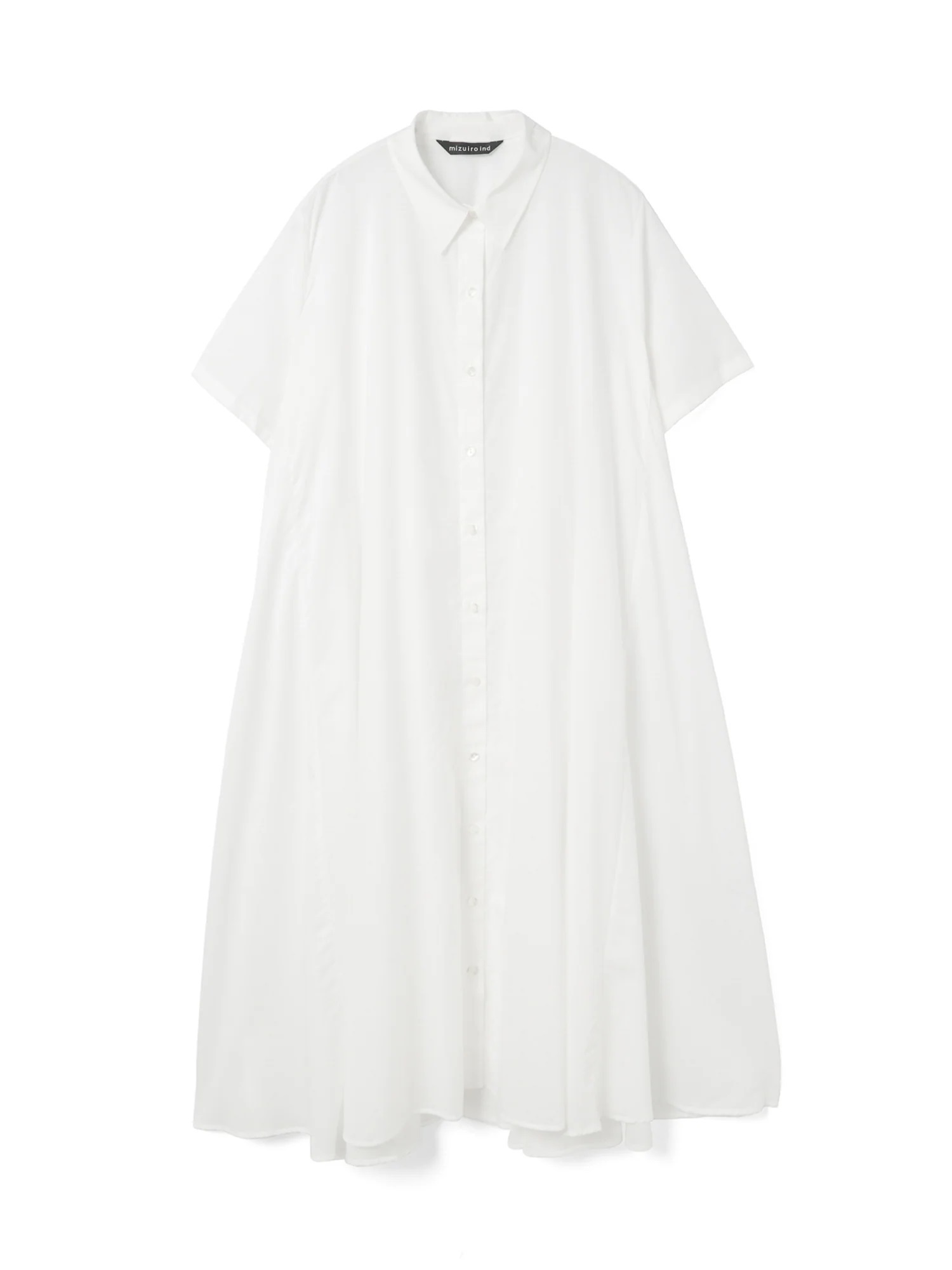 half slv flare shirt OP | 2-250100(off white 11-Free)