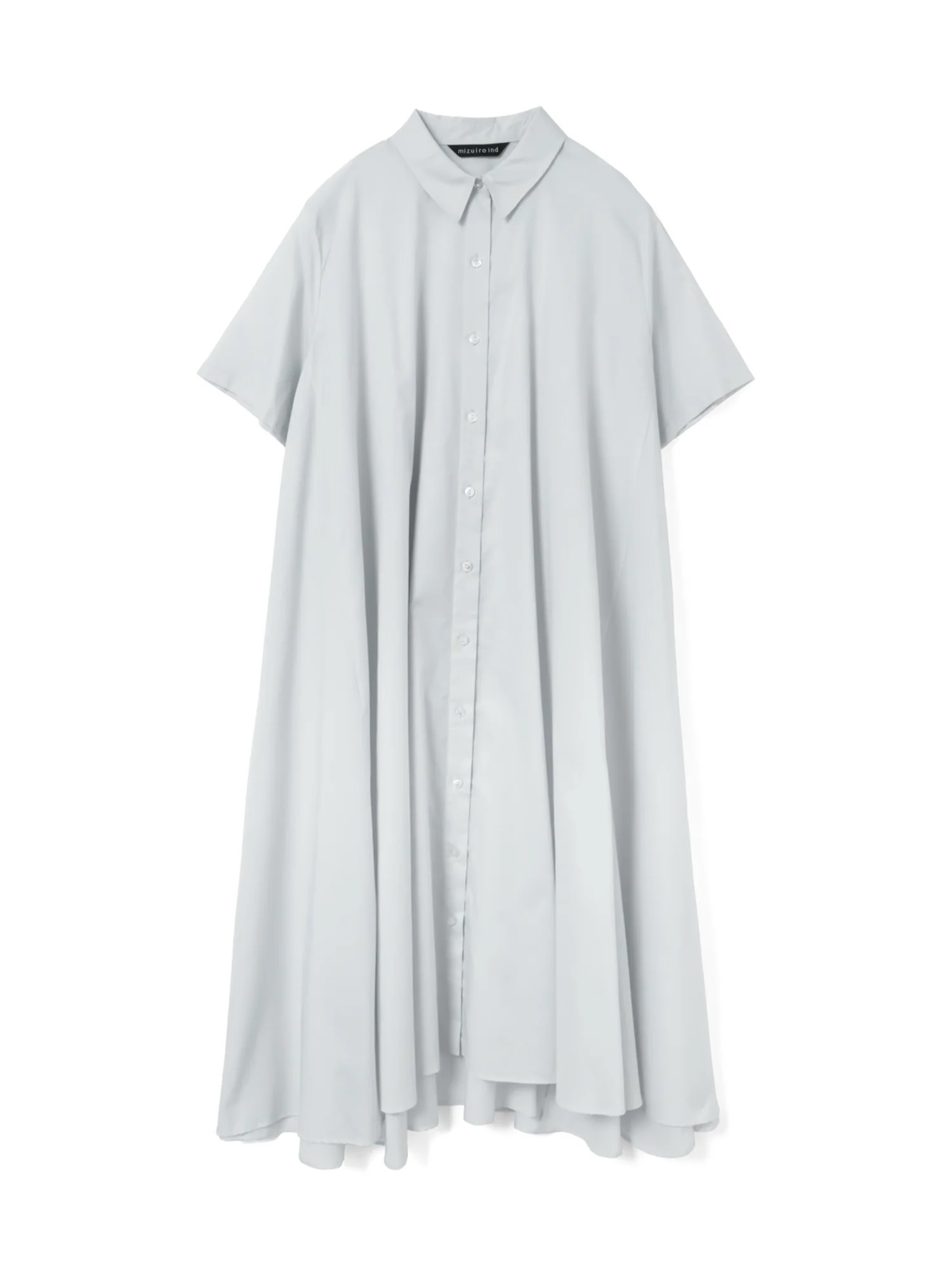 half slv flare shirt OP | 2-250100(l.gray 90-Free)