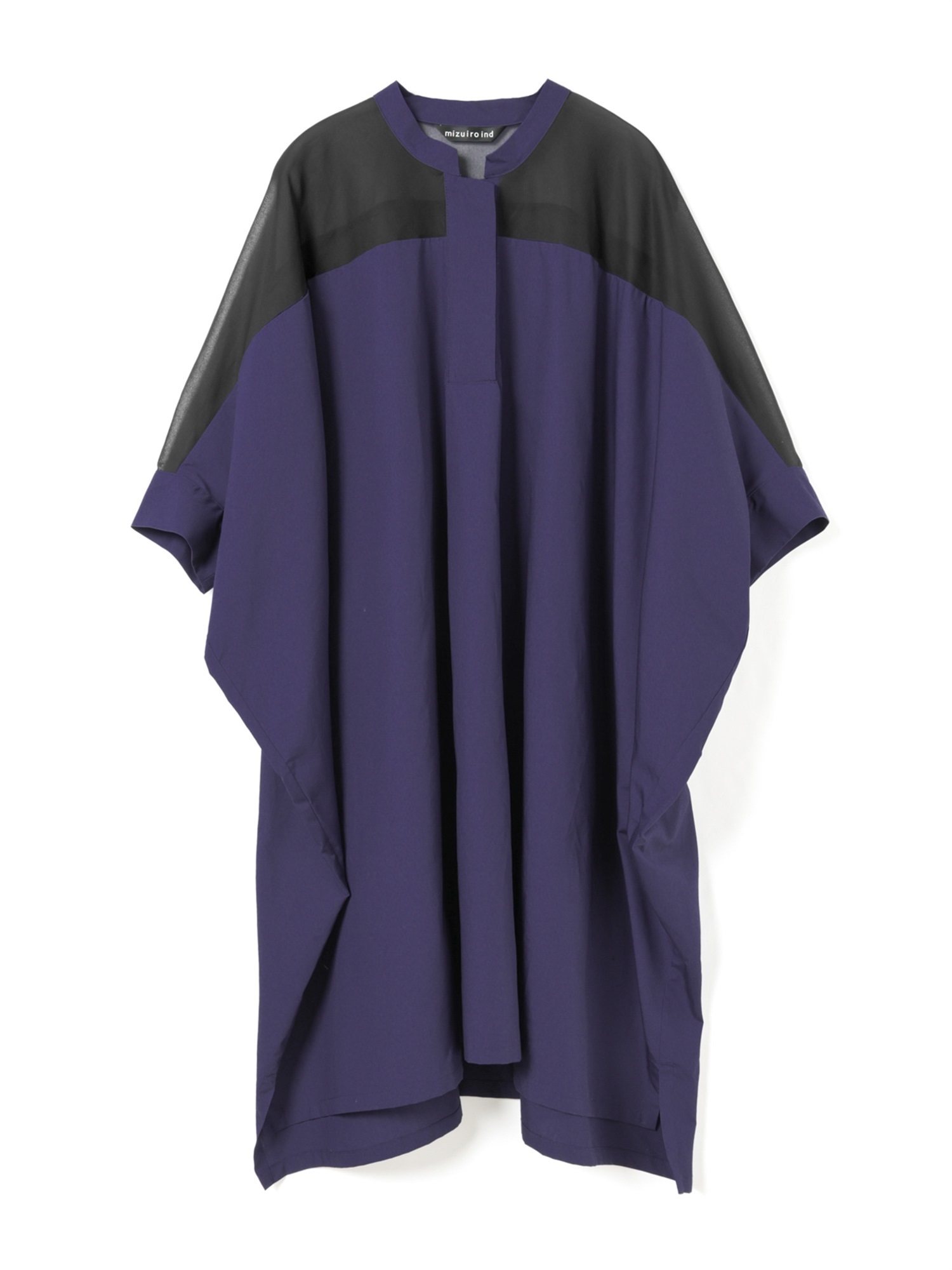 sheer shoulder wide OP | 2-250101(purple 32-Free)