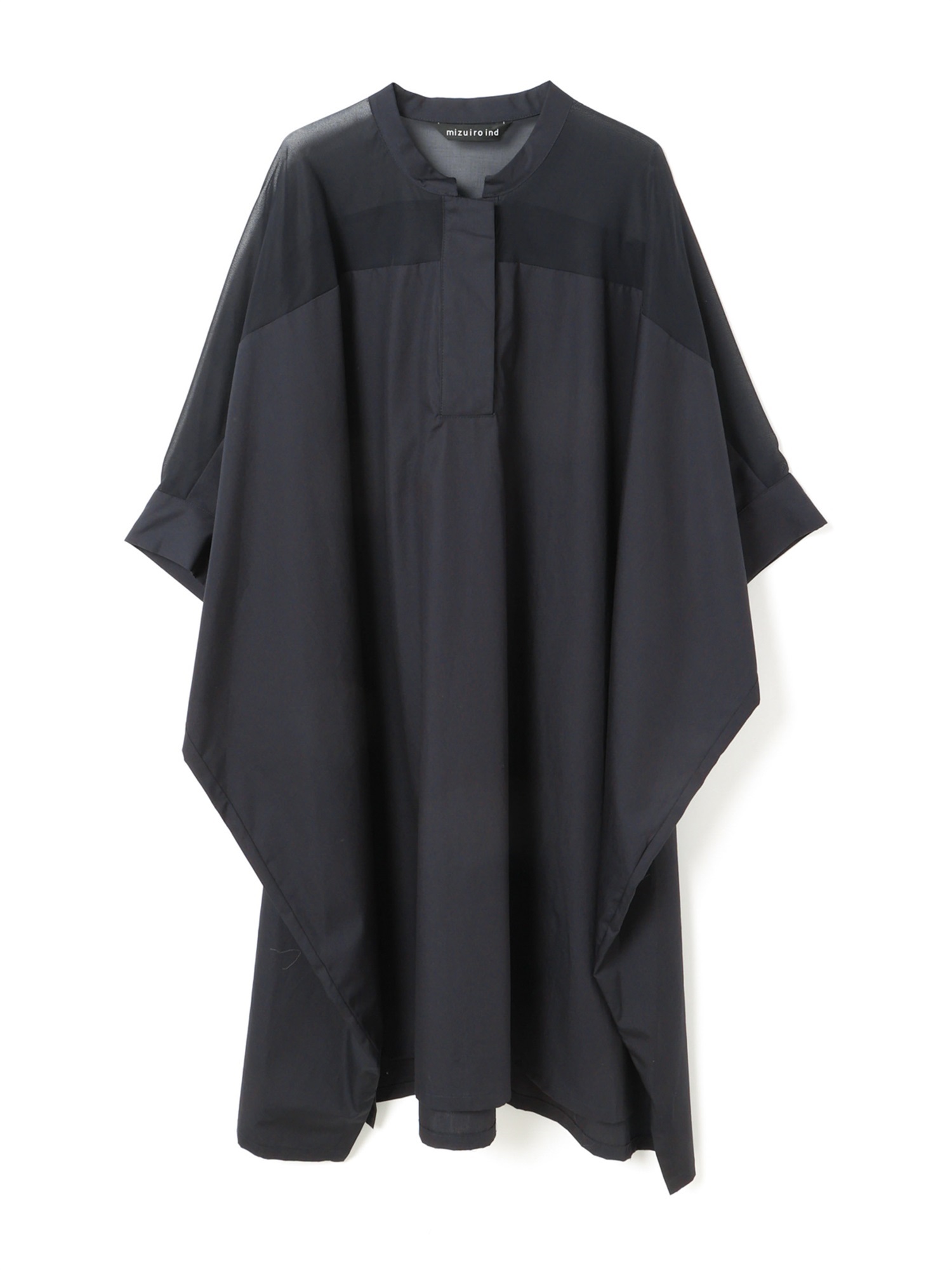 sheer shoulder wide OP | 2-250101(navy 77-Free)