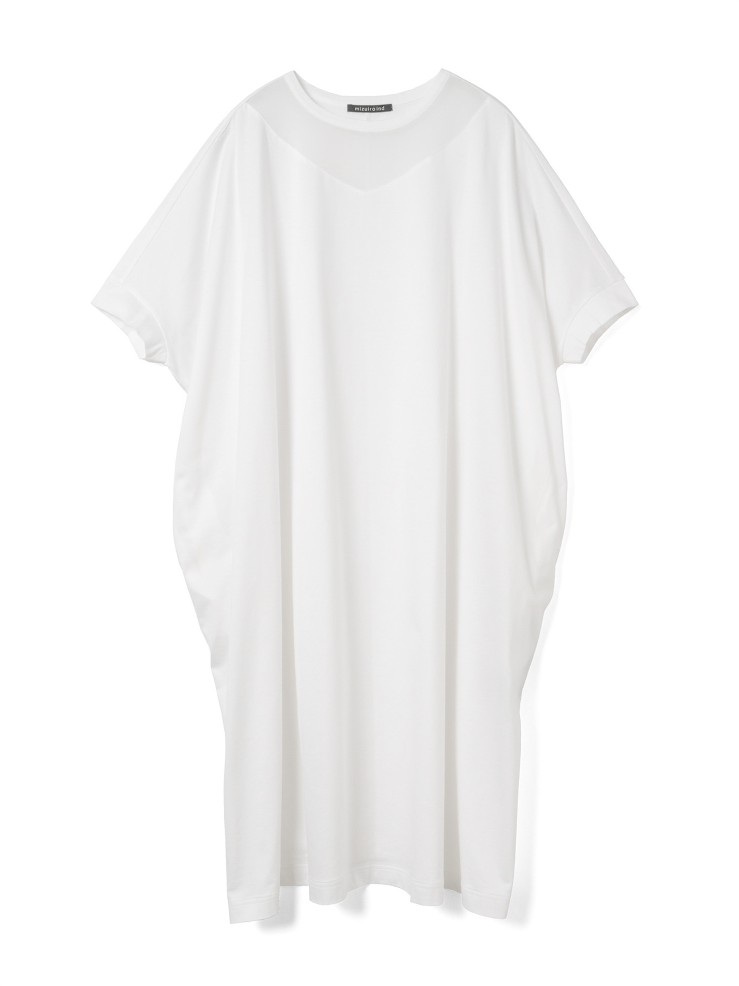 tulle neck wide OP | 2-250106(off white 11-Free)