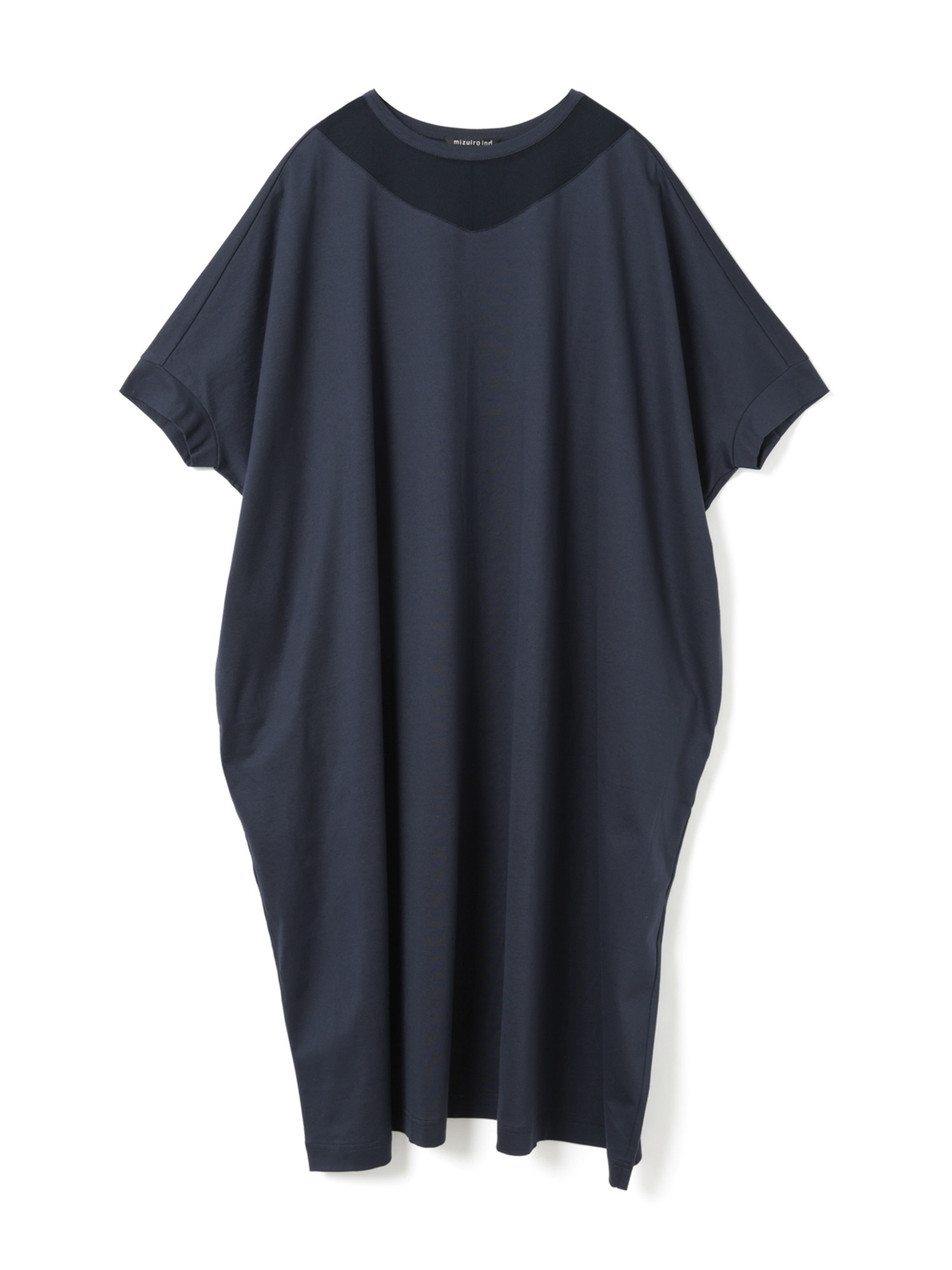tulle neck wide OP | 2-250106(navy 77-Free)