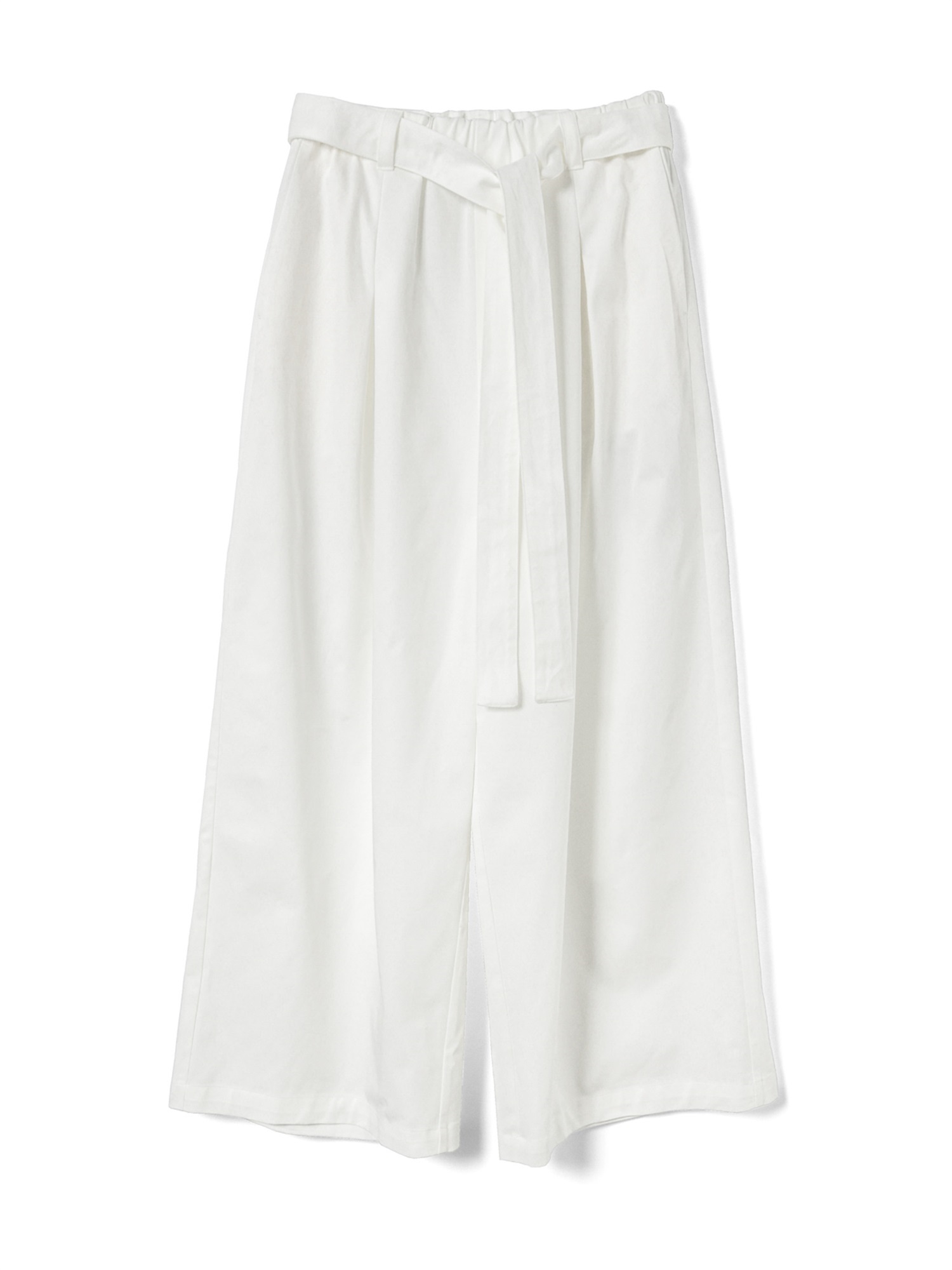 wide chino PT with belt | 2-260097(off white 11-Free)