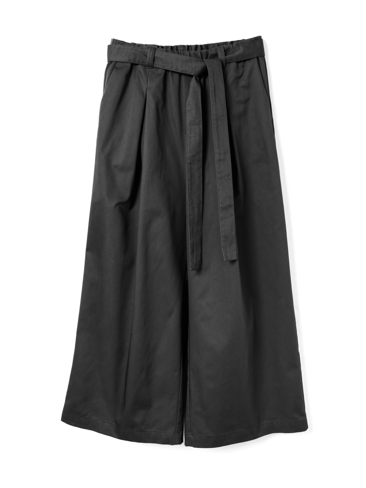 wide chino PT with belt | 2-260097(black 99-Free)