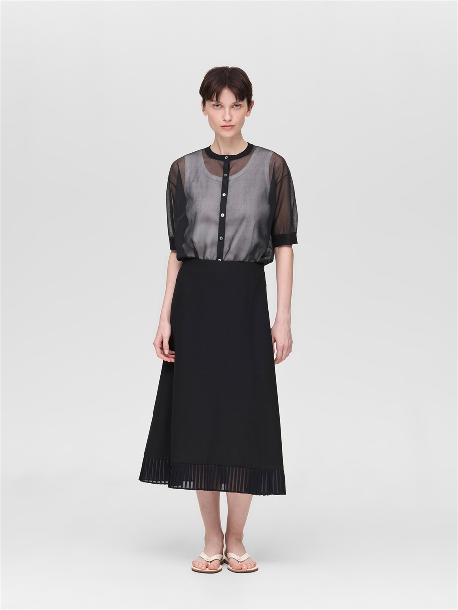pleat hem A line SK | 2-260100