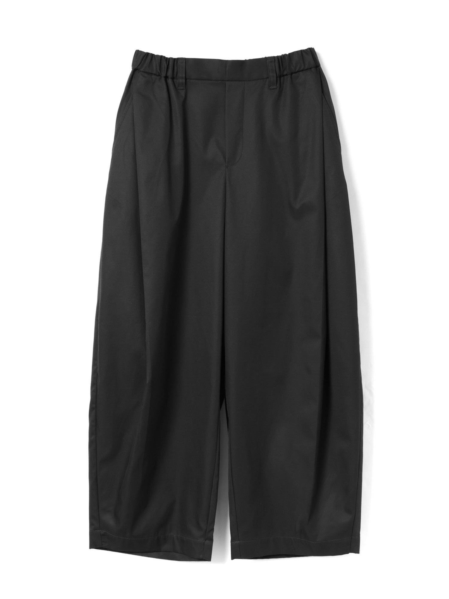 tuck cocoon slacks | 2-260102(black 99-Free)