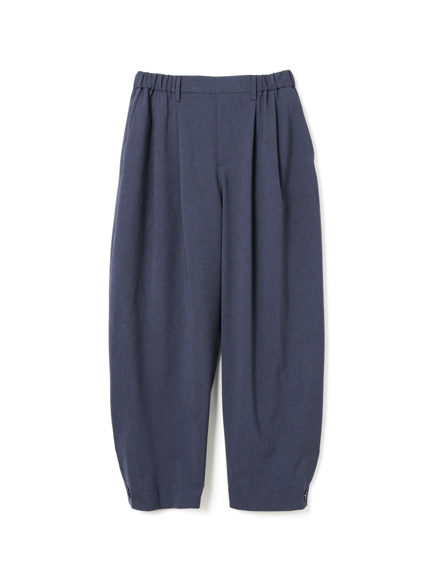 tuck hem cocoon PT | 2-260103A(b.gray 91-Free)