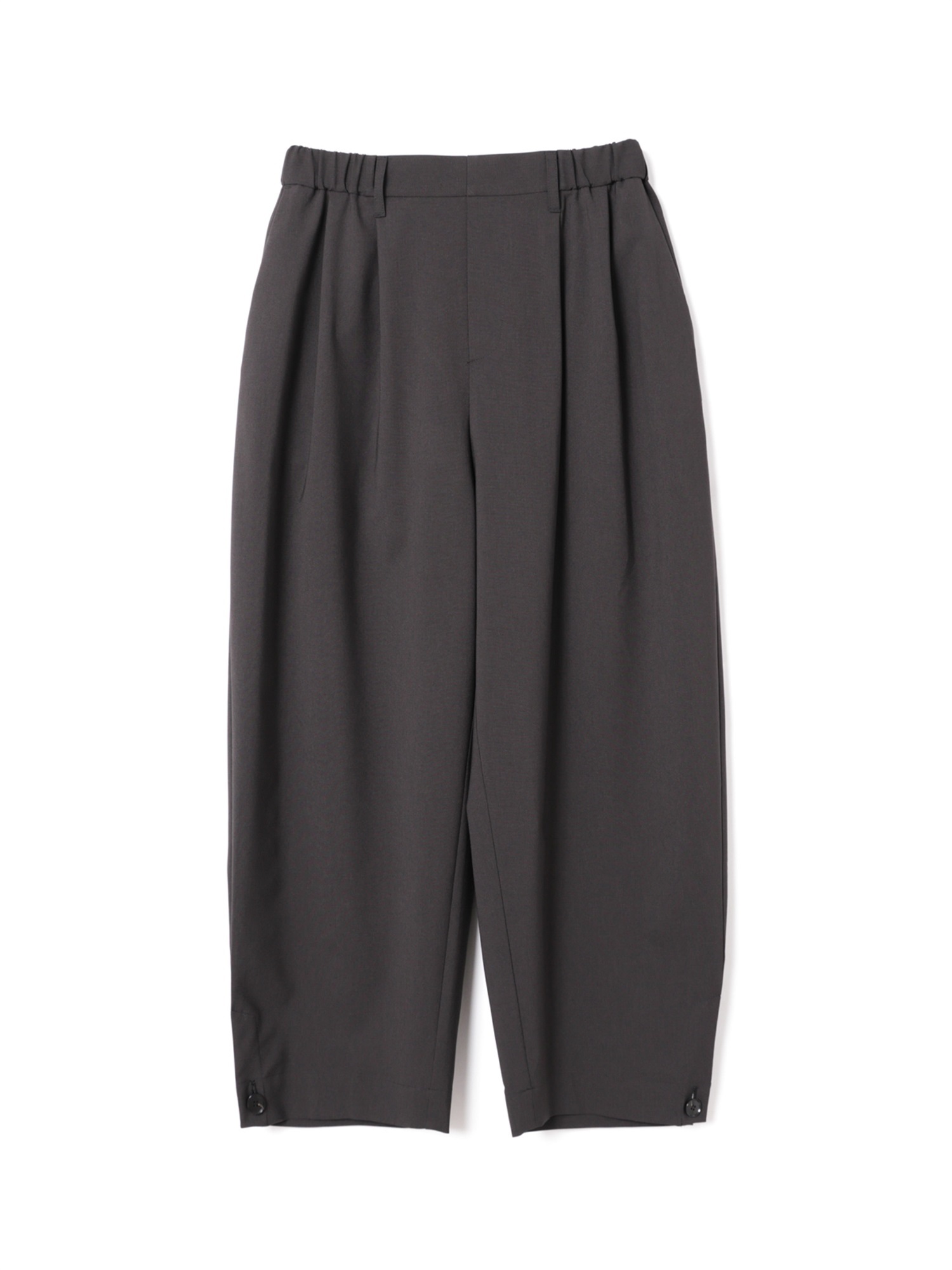 tuck hem cocoon PT | 2-260103A(c.gray 92-Free)