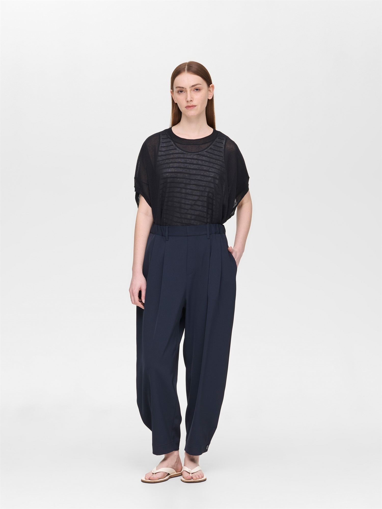 tuck hem cocoon PT | 2-260103