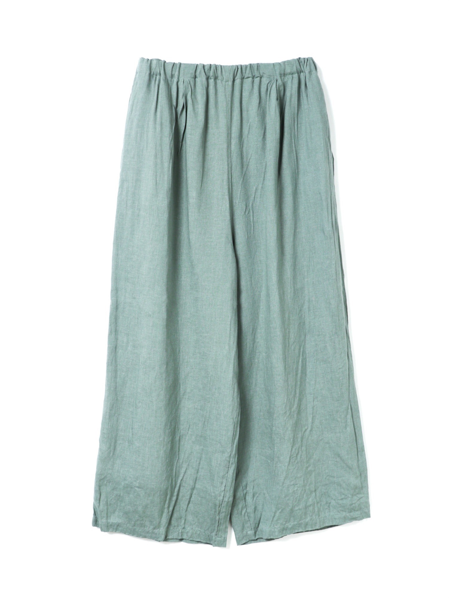 linen wide easy PT | 2-260104(l.khaki 24A-Free)