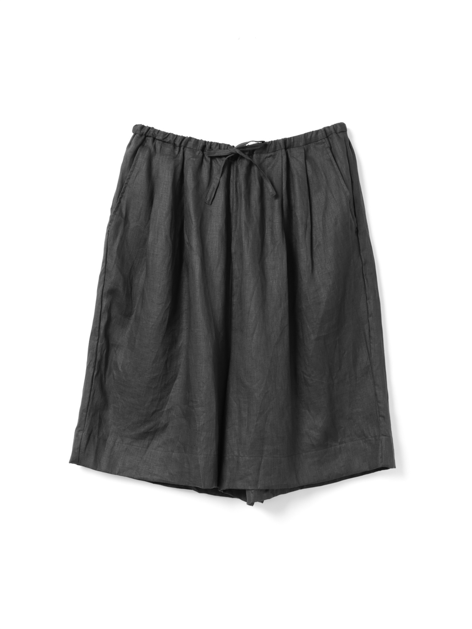 linen wide half PT | 2-260106(black 99-Free)