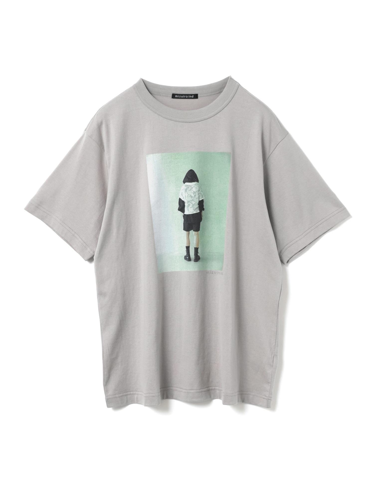 photo print T | 3-210062(gray 91A-Free)