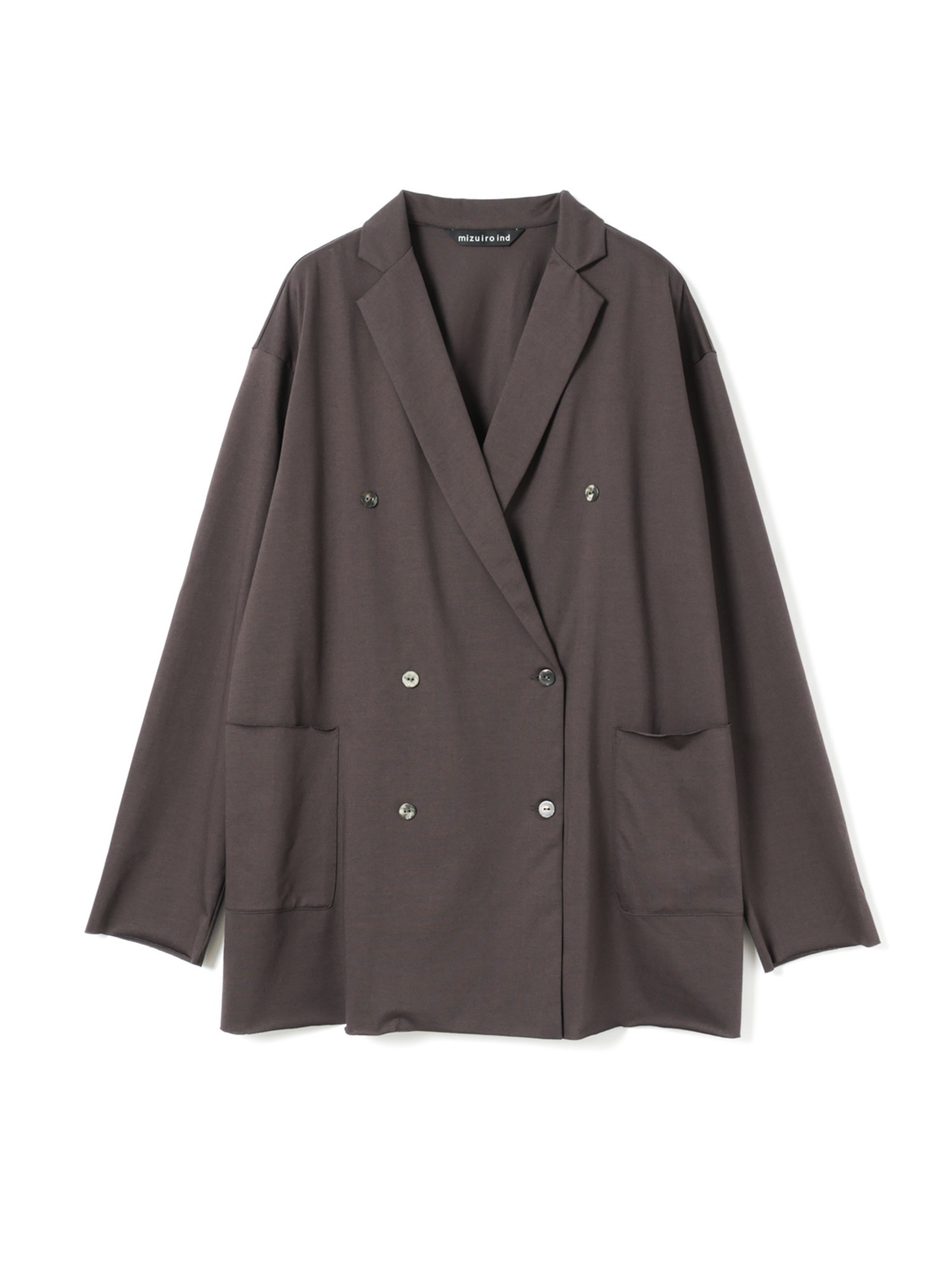 cut double breasted C/D | 3-210067(brown 44-Free)