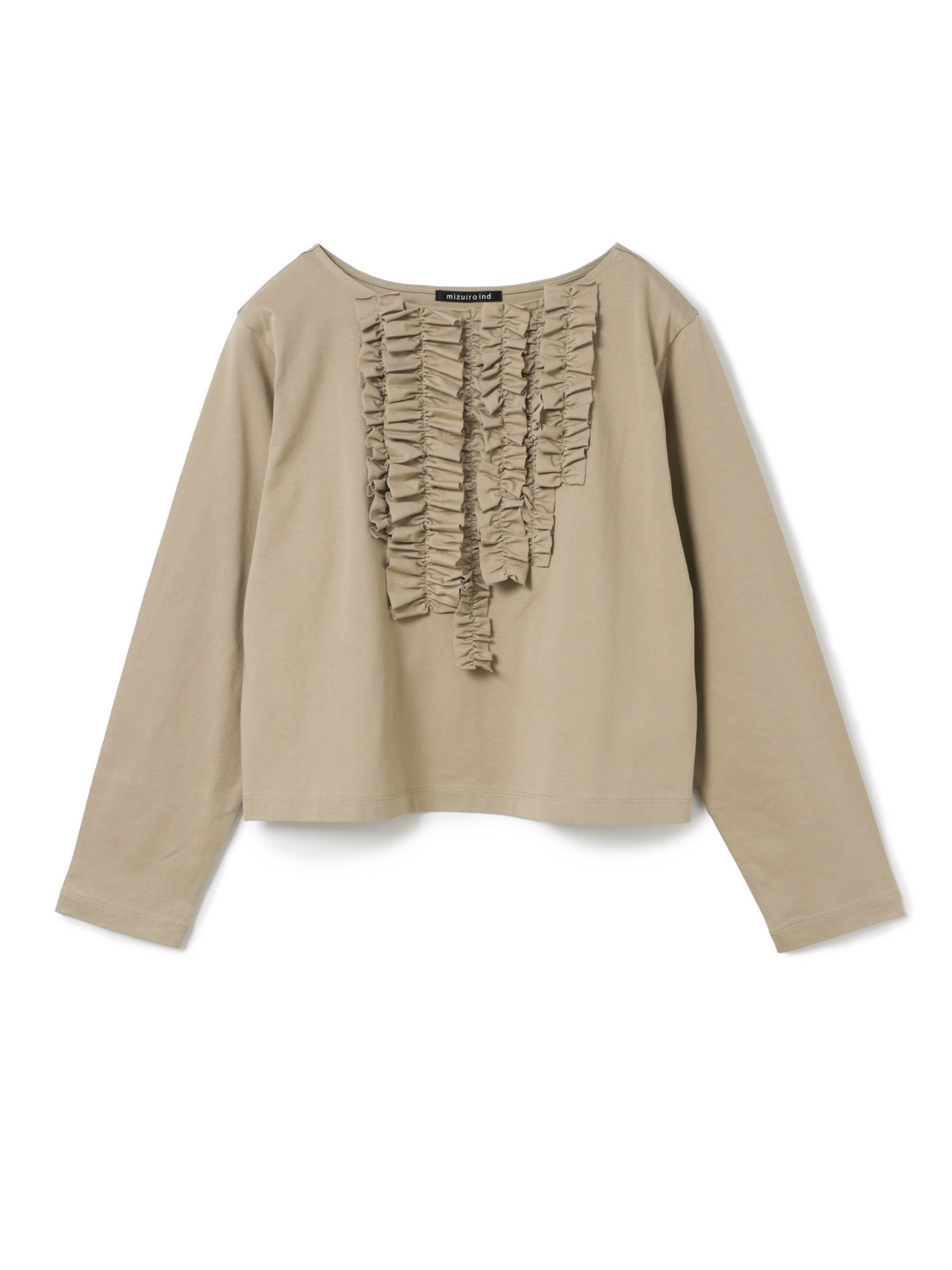 frill P/O T | 3-210074(beige 20-Free)