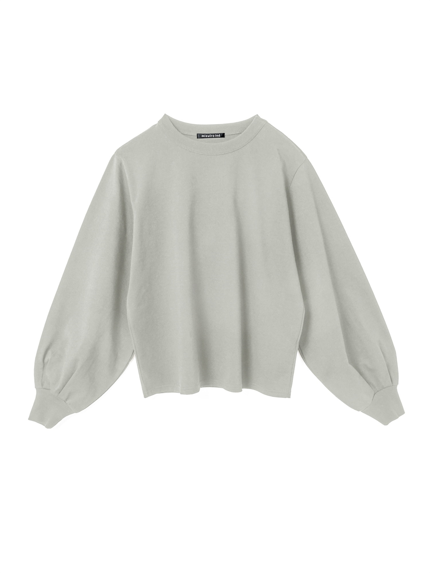 puff slv long T | 3-210078(l.gray 90-Free)
