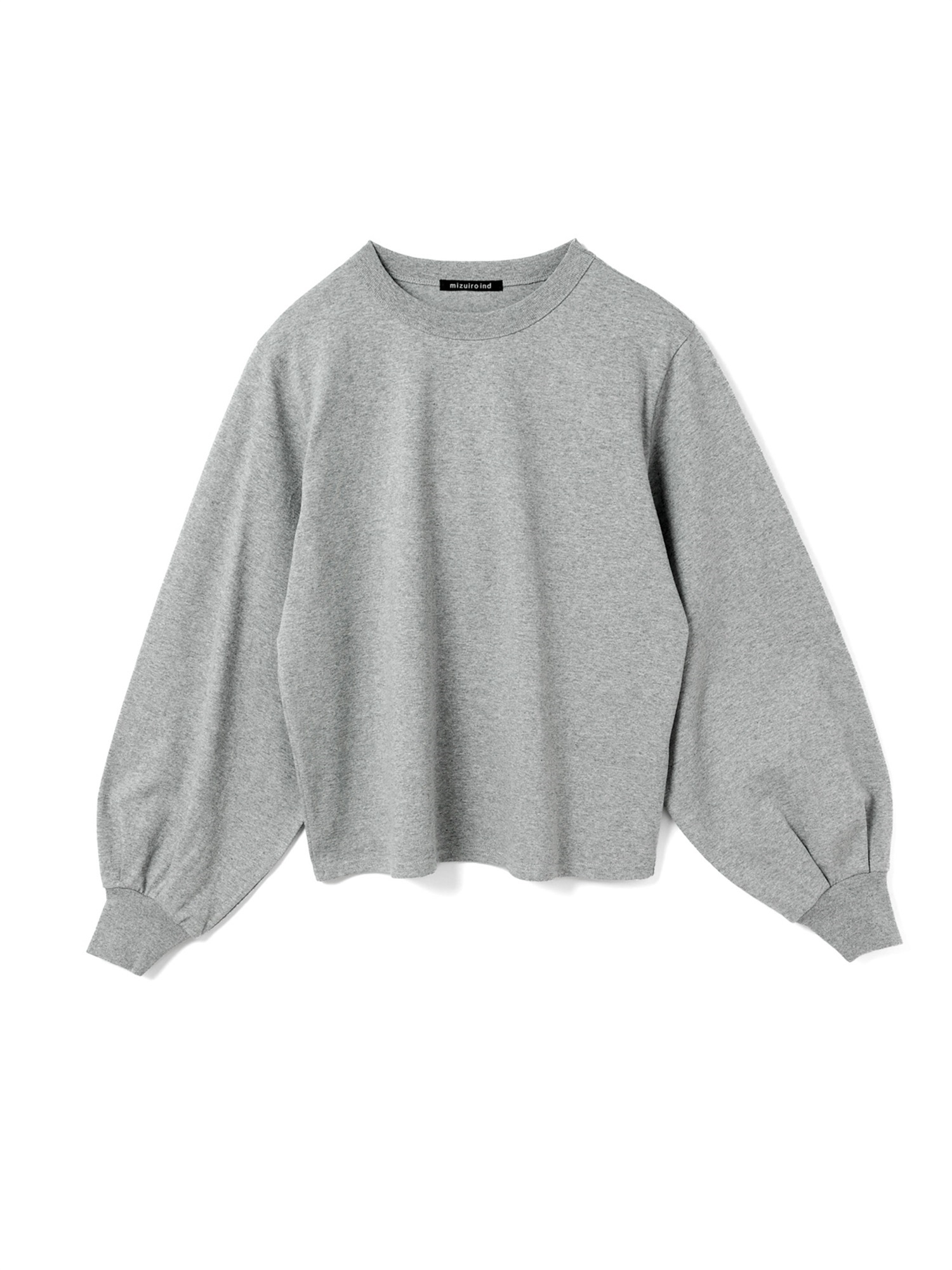 puff slv long T | 3-210078(gray 91-Free)