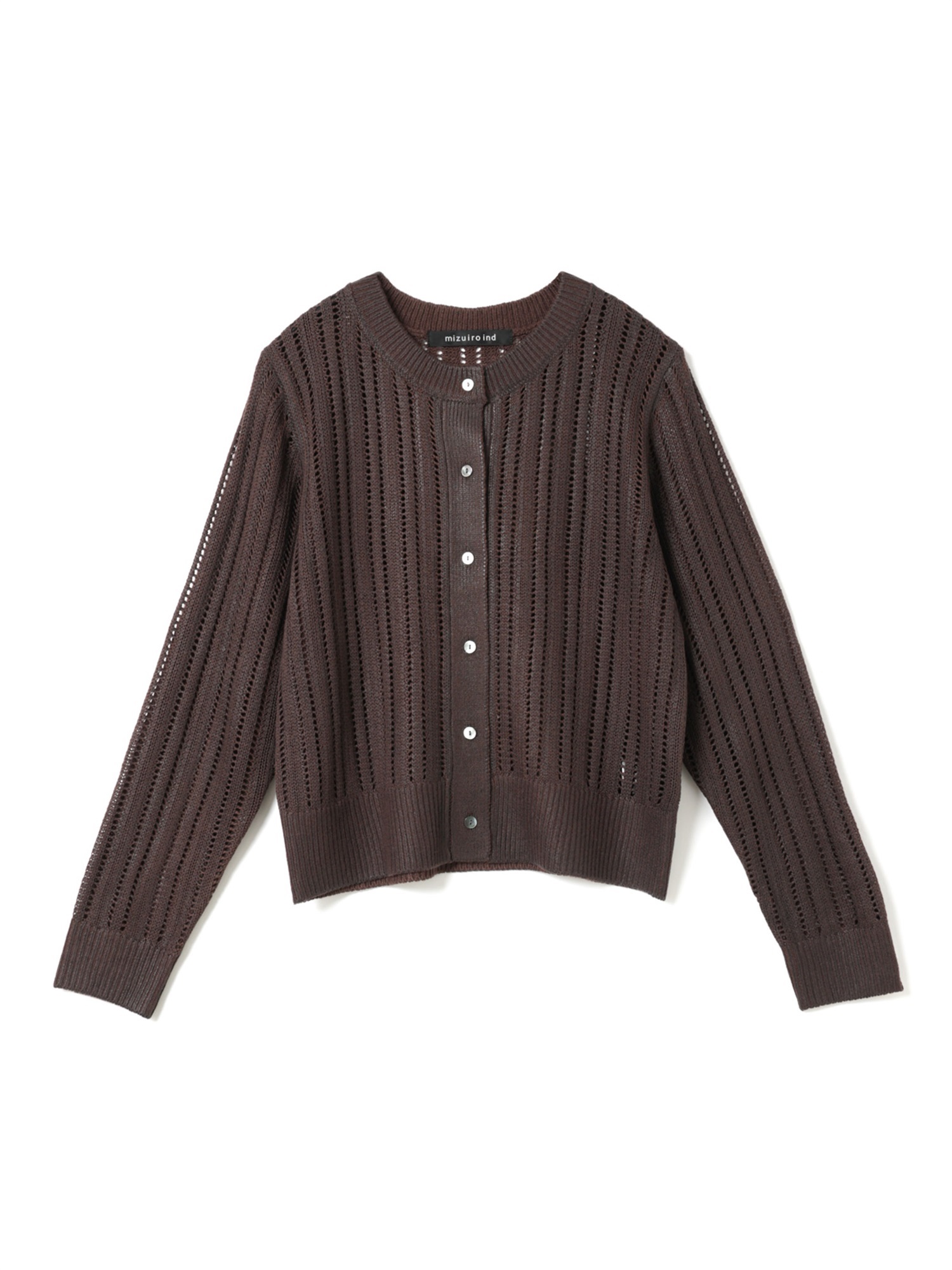 foil printing mesh crew C/D | 3-220136(brown 44-Free)