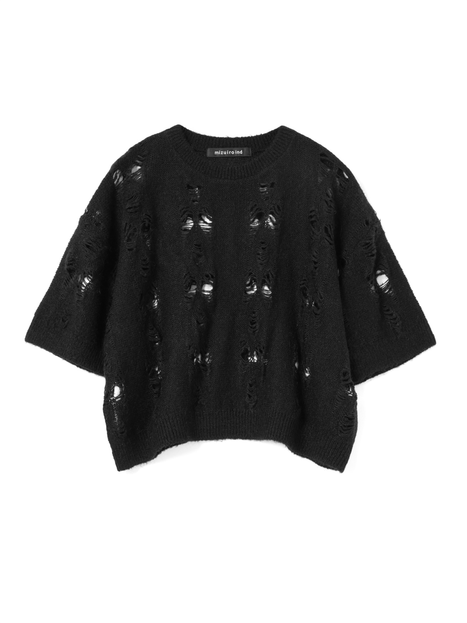 sheer pattern half slv P/O | 3-220140(black 99-Free)