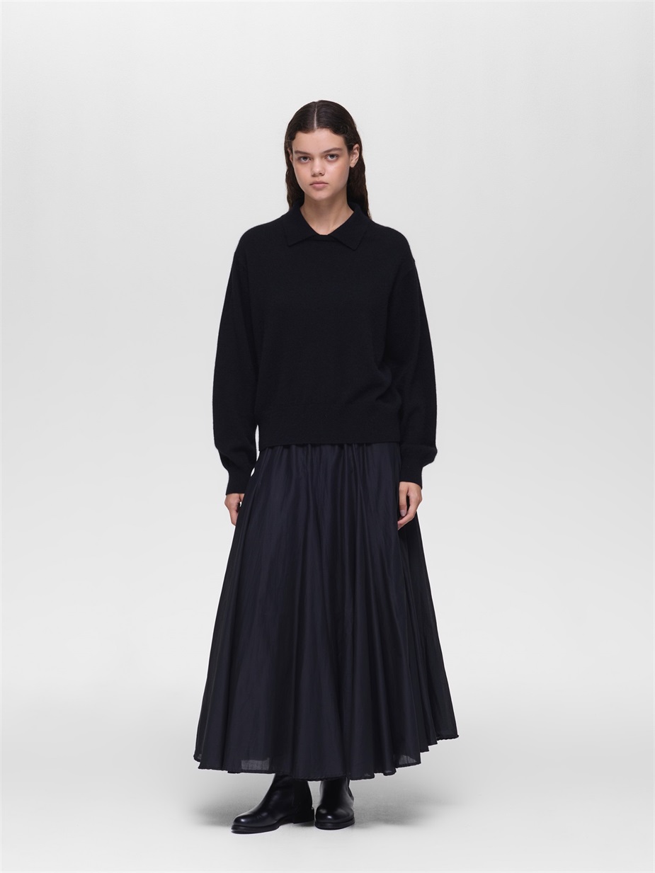 high gauze P/O with collar | 3-220144