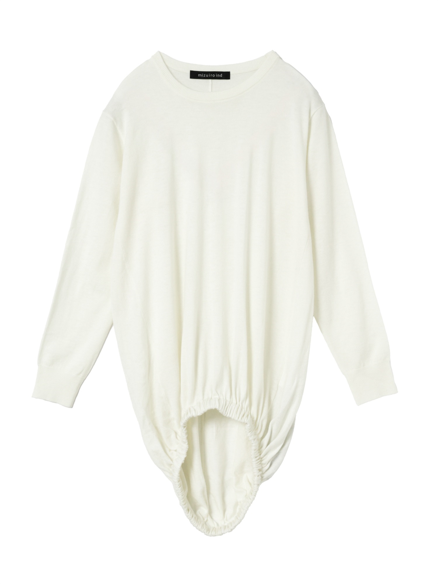 crew neck ballon P/O | 3-220153(ivory 12-Free)