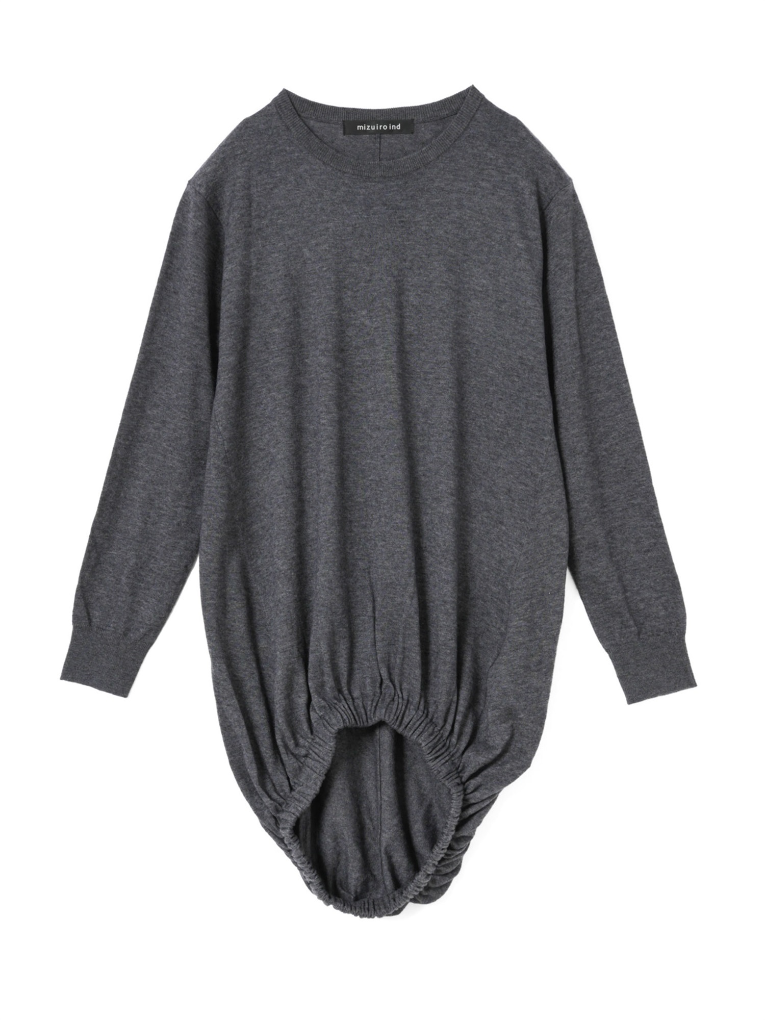 crew neck ballon P/O | 3-220153(gray 91-Free)