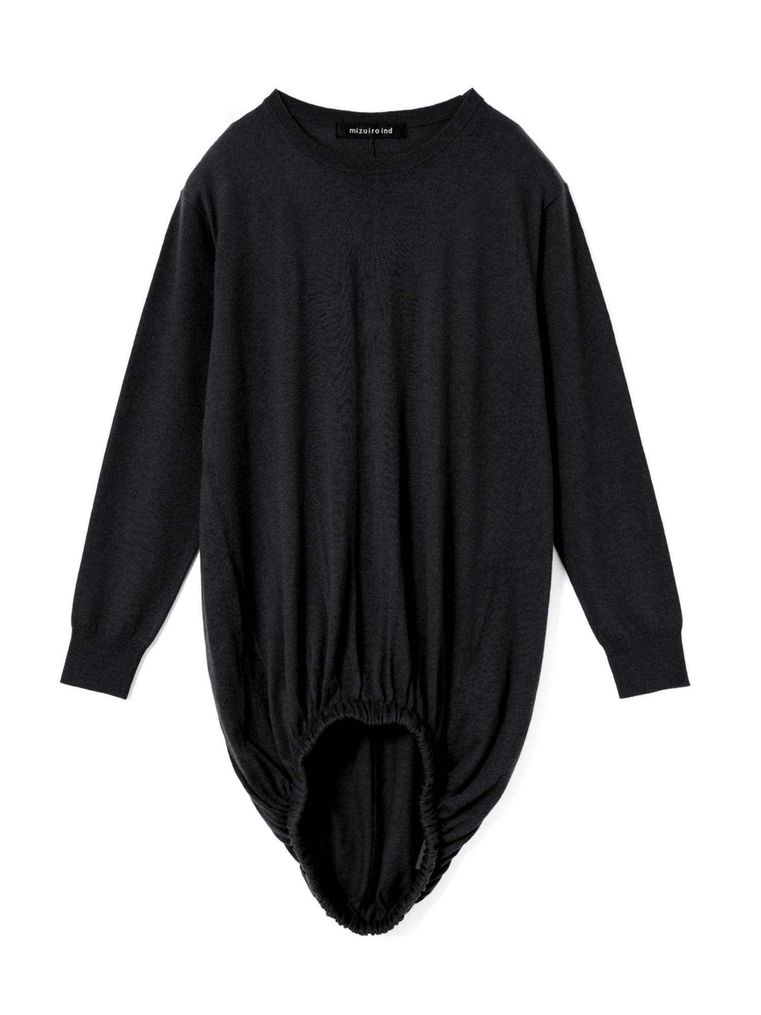 crew neck ballon P/O | 3-220153(black 99-Free)