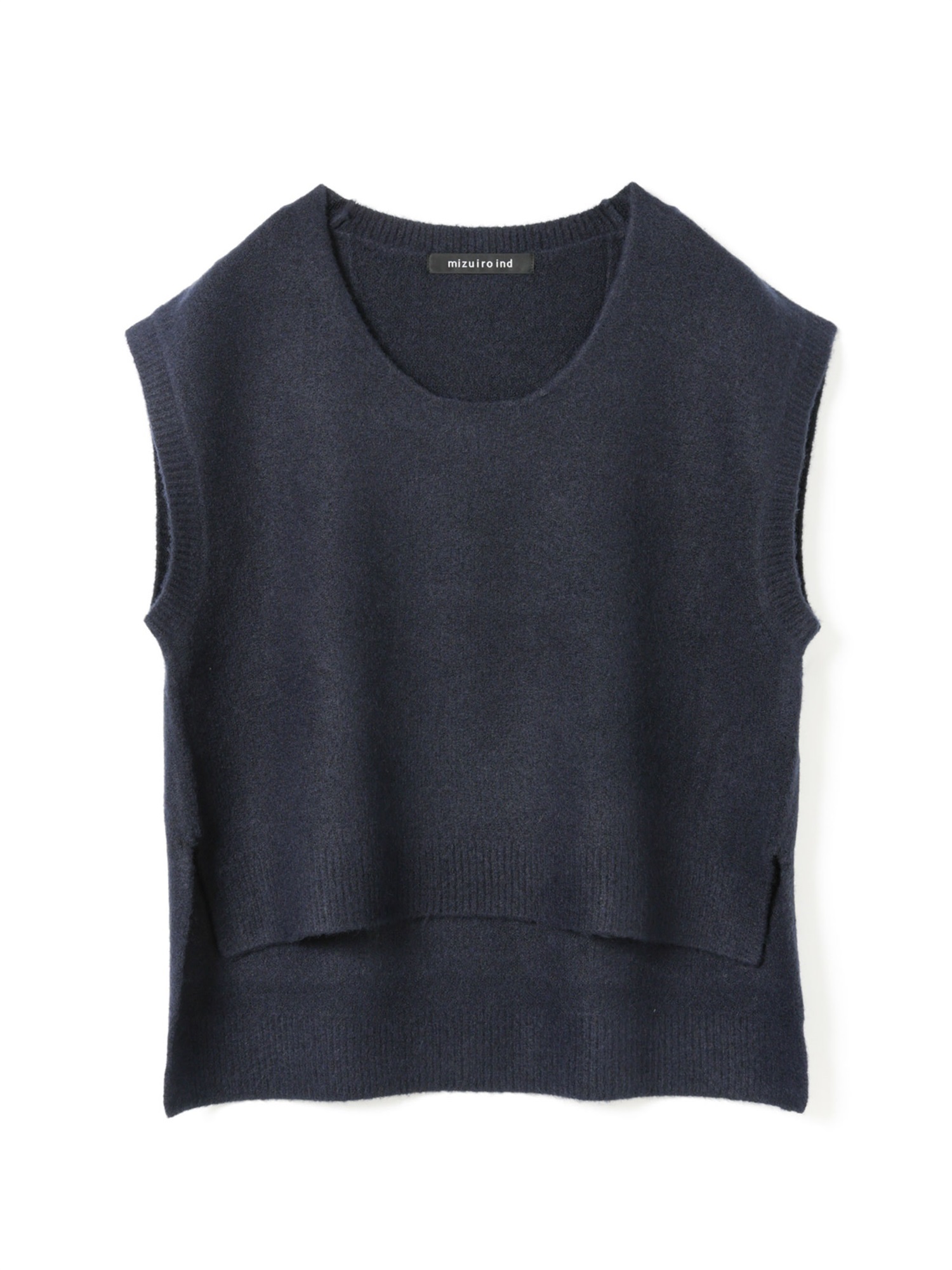 U neck vest | 3-220157(navy 77-Free)