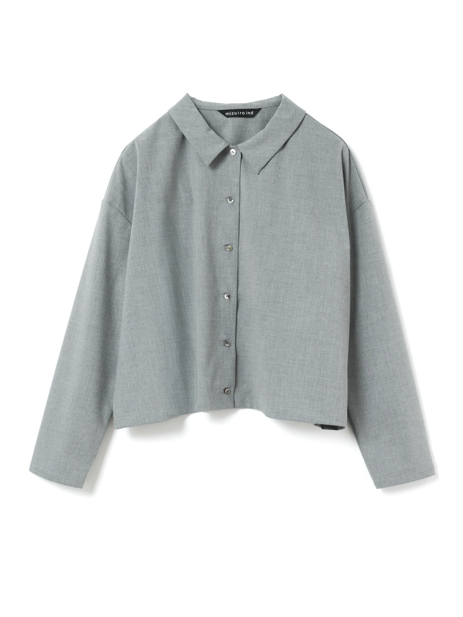 T/R wide shirt | 3-230129(gray 91-Free)