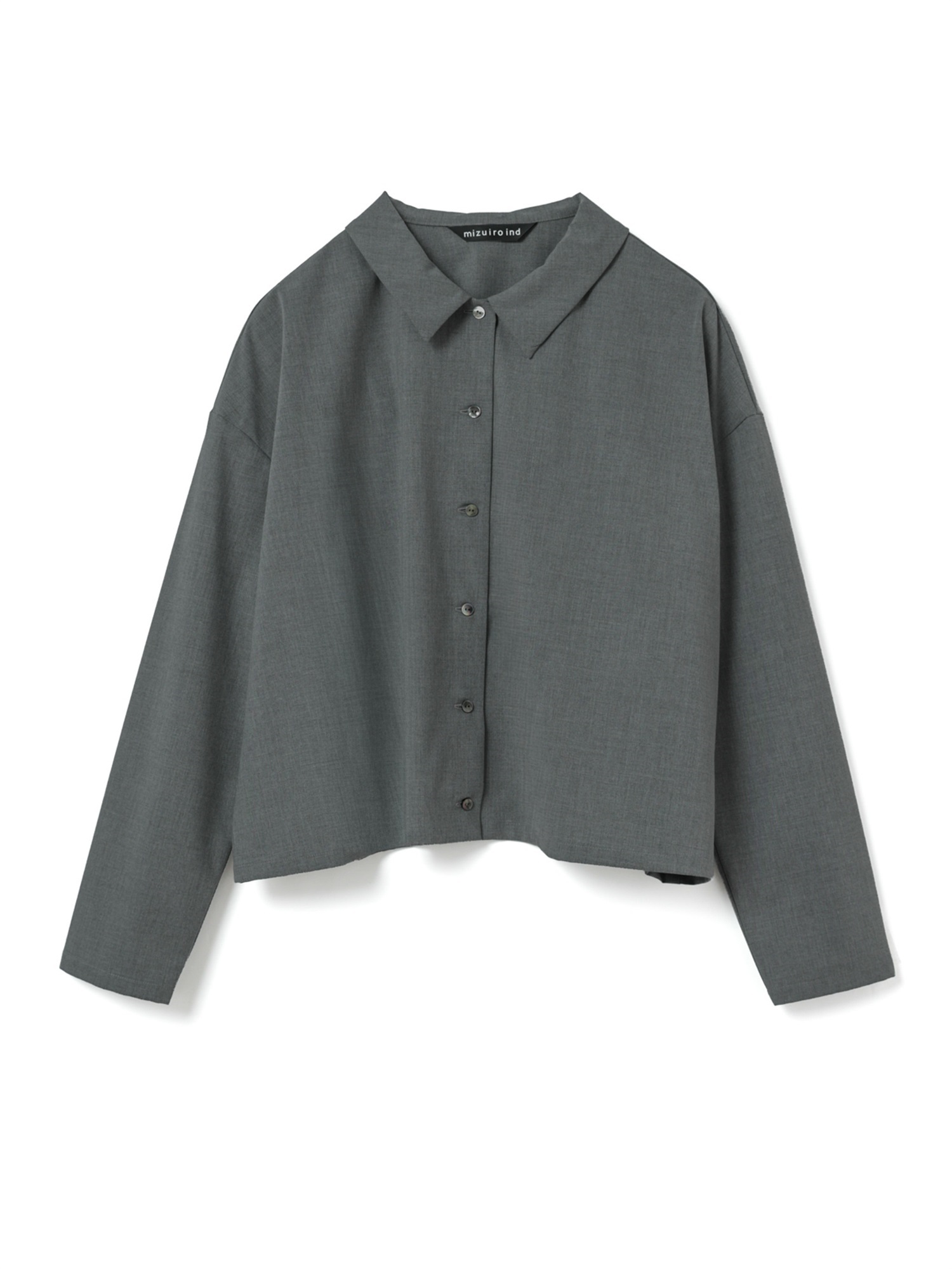 T/R wide shirt | 3-230129(c.gray 92-Free)
