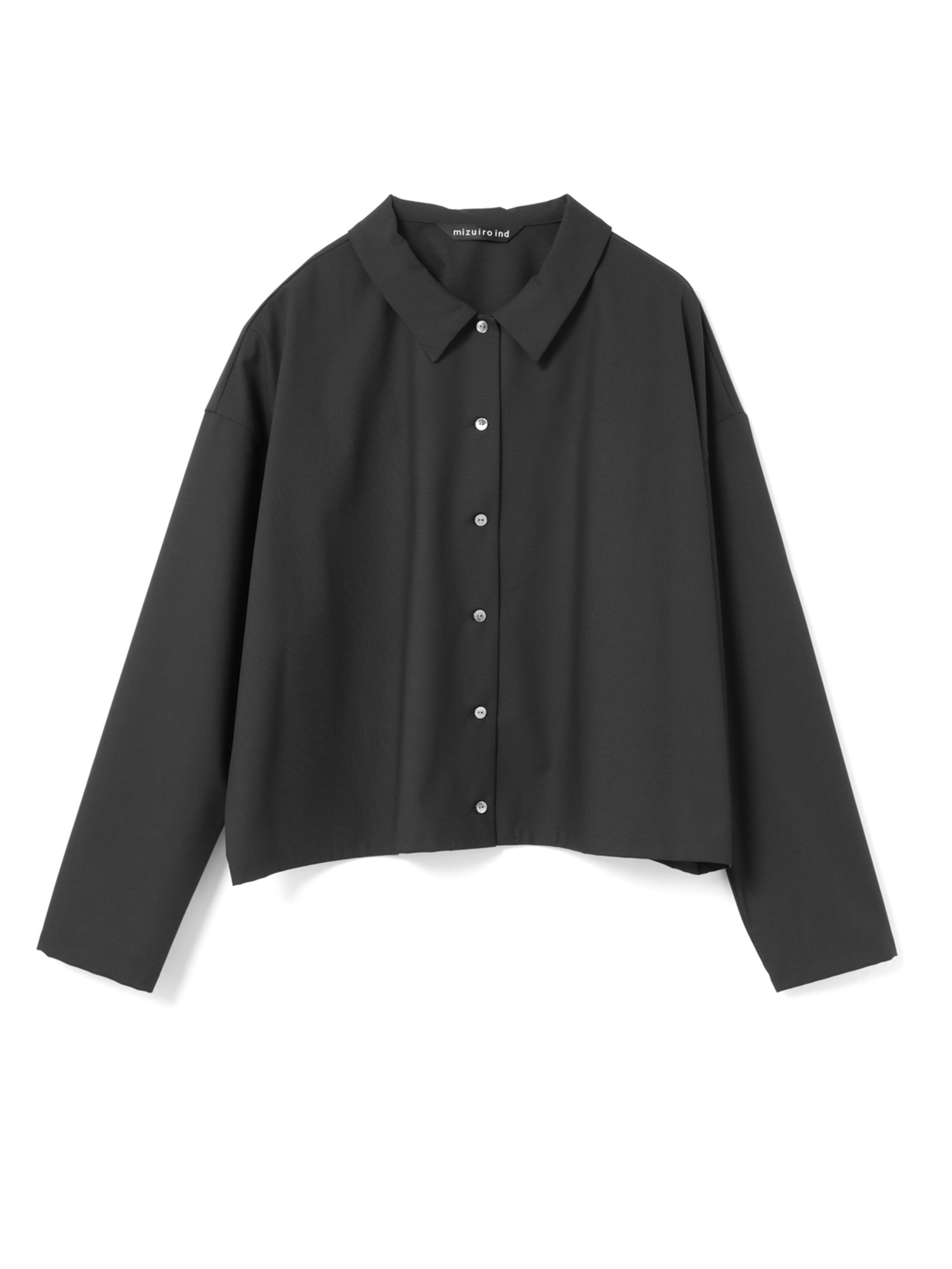 T/R wide shirt | 3-230129(black 99-Free)
