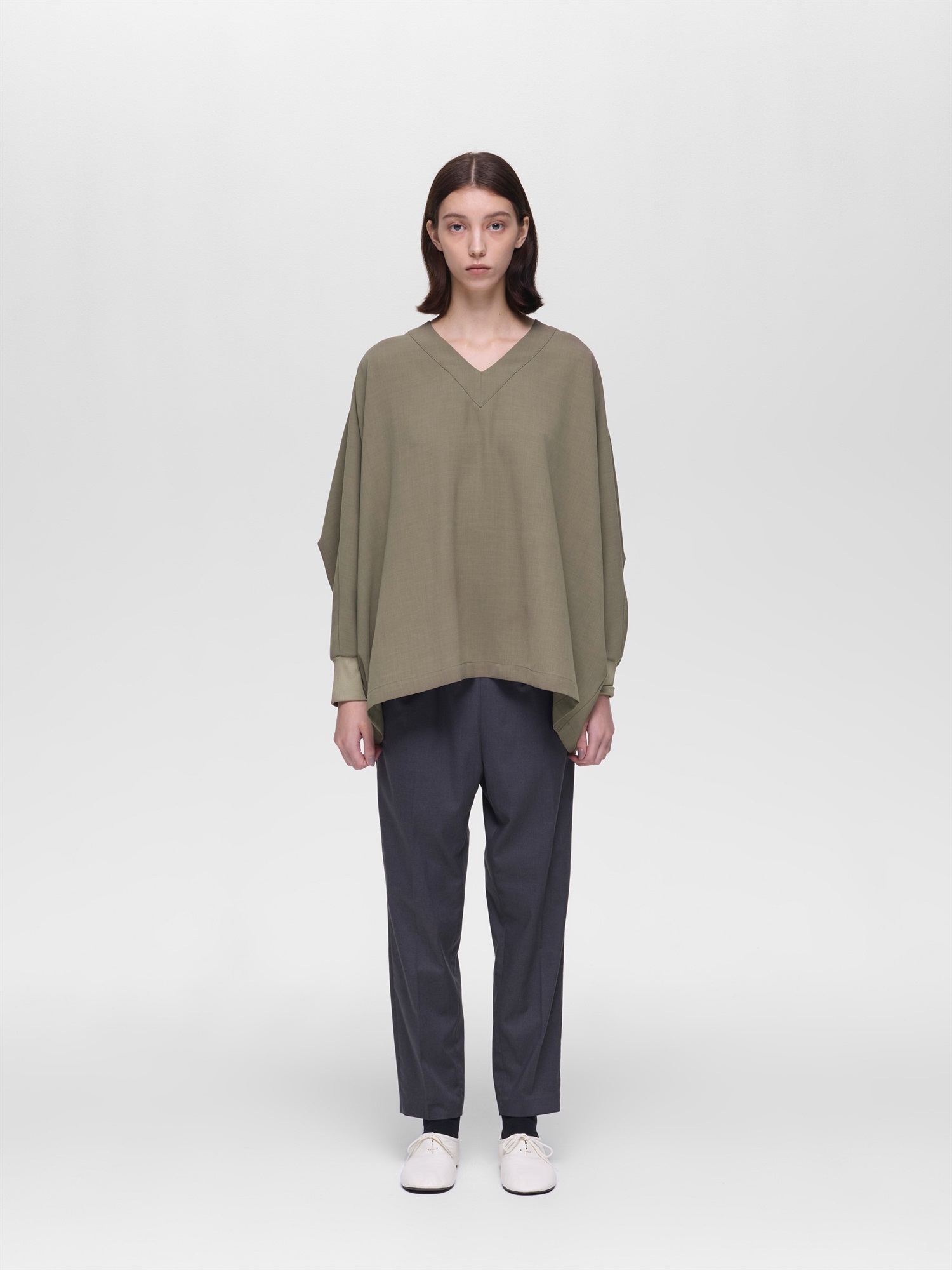 V neck dolman P/O | 3-230131