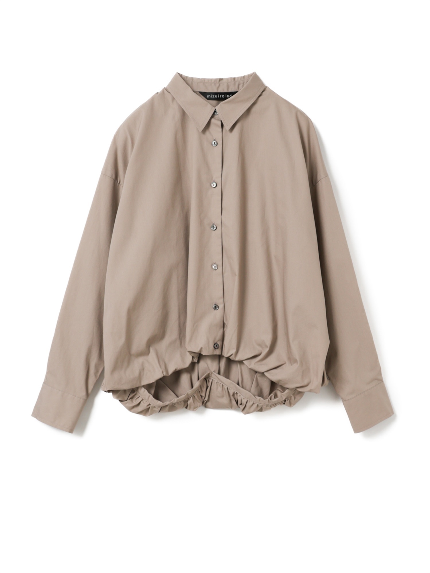 long slv ballon shirt | 3-230132(beige 20-Free)