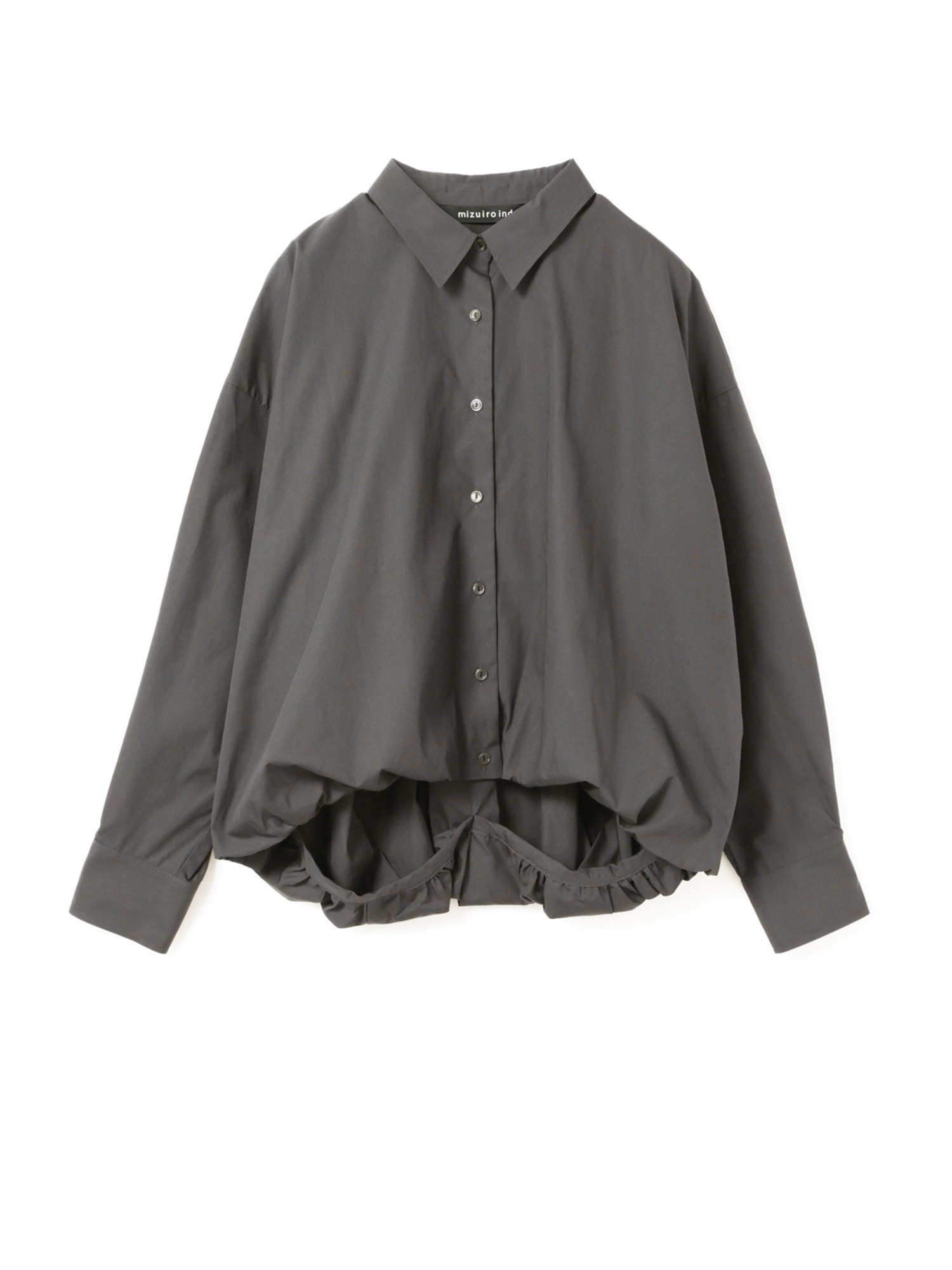 long slv ballon shirt | 3-230132(c.gray 92-Free)
