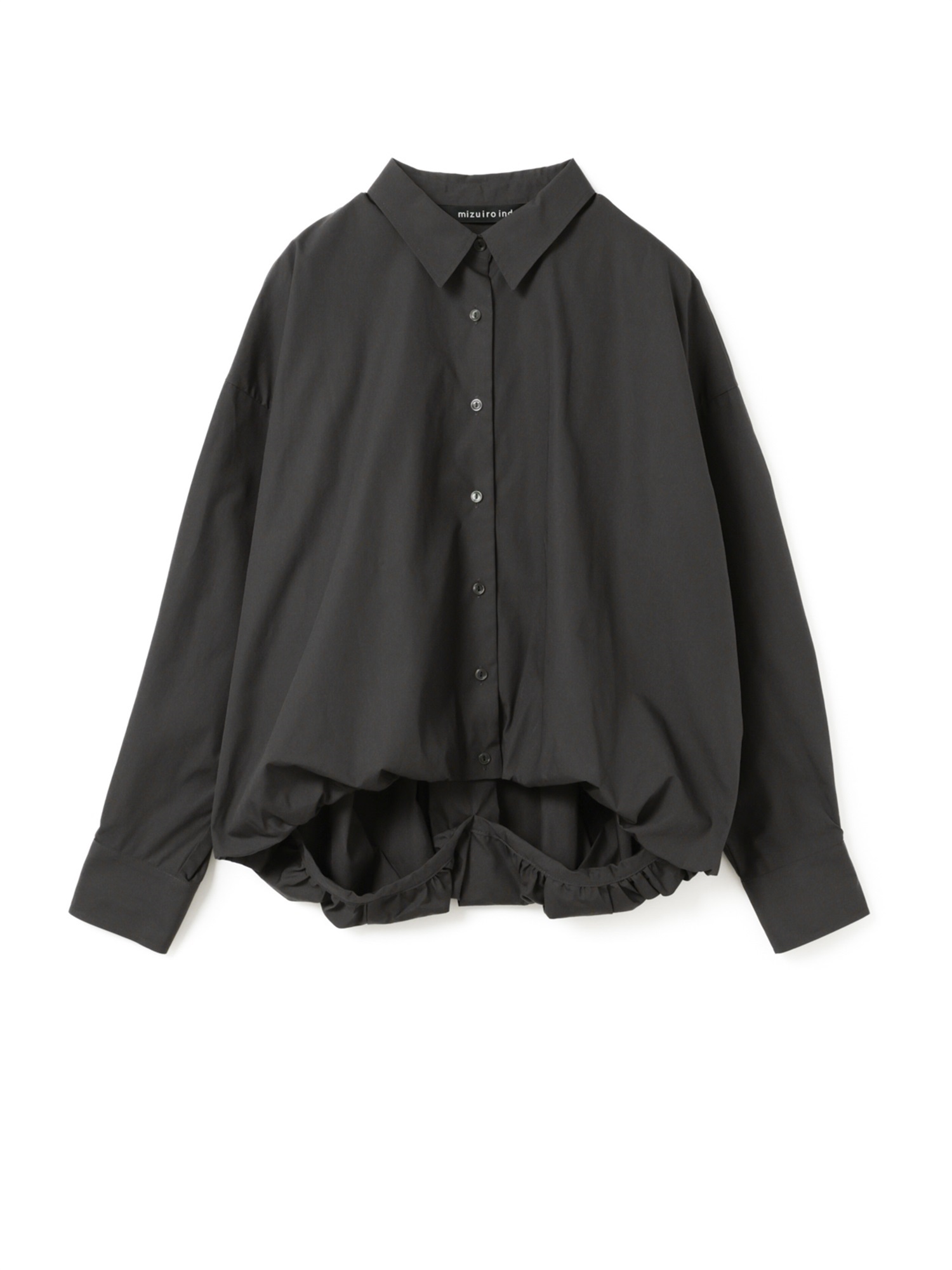long slv ballon shirt | 3-230132(black 99-Free)