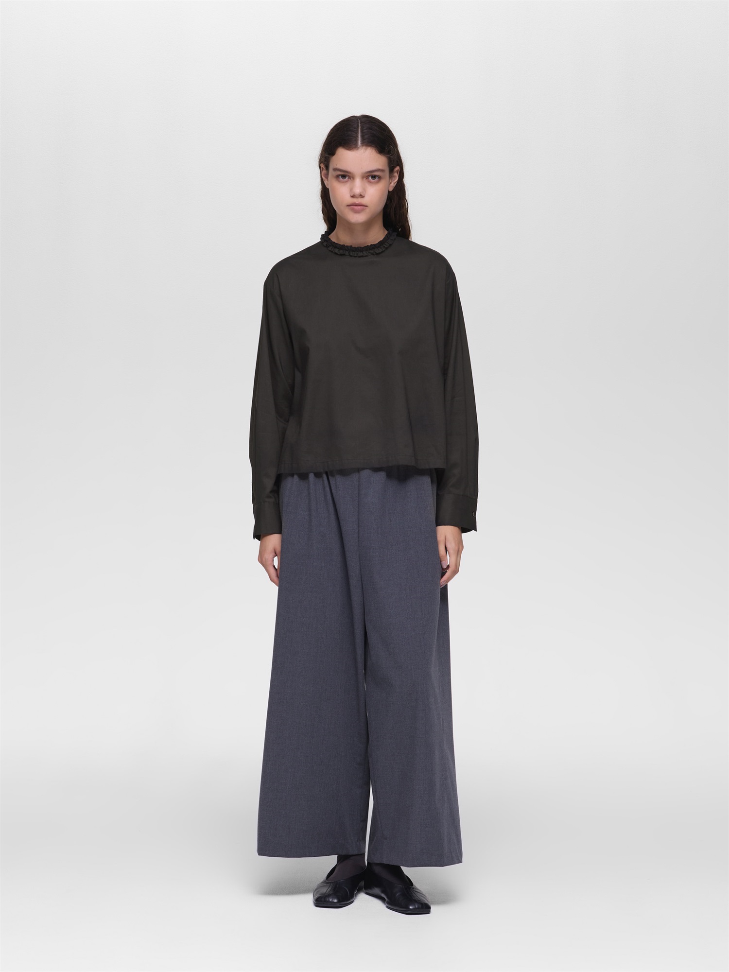 frill collar P/O | 3-230137