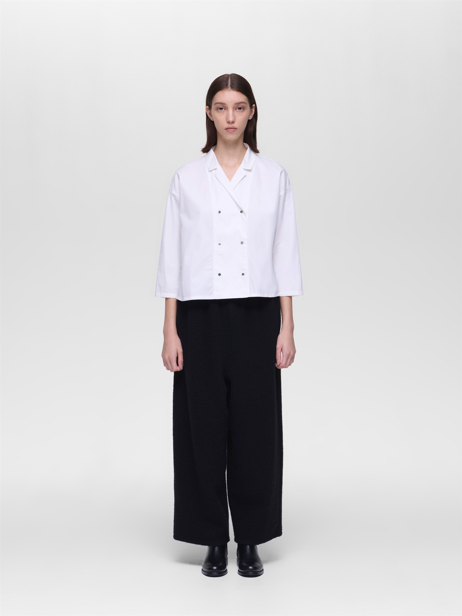 double breasted shirt | 3-230139