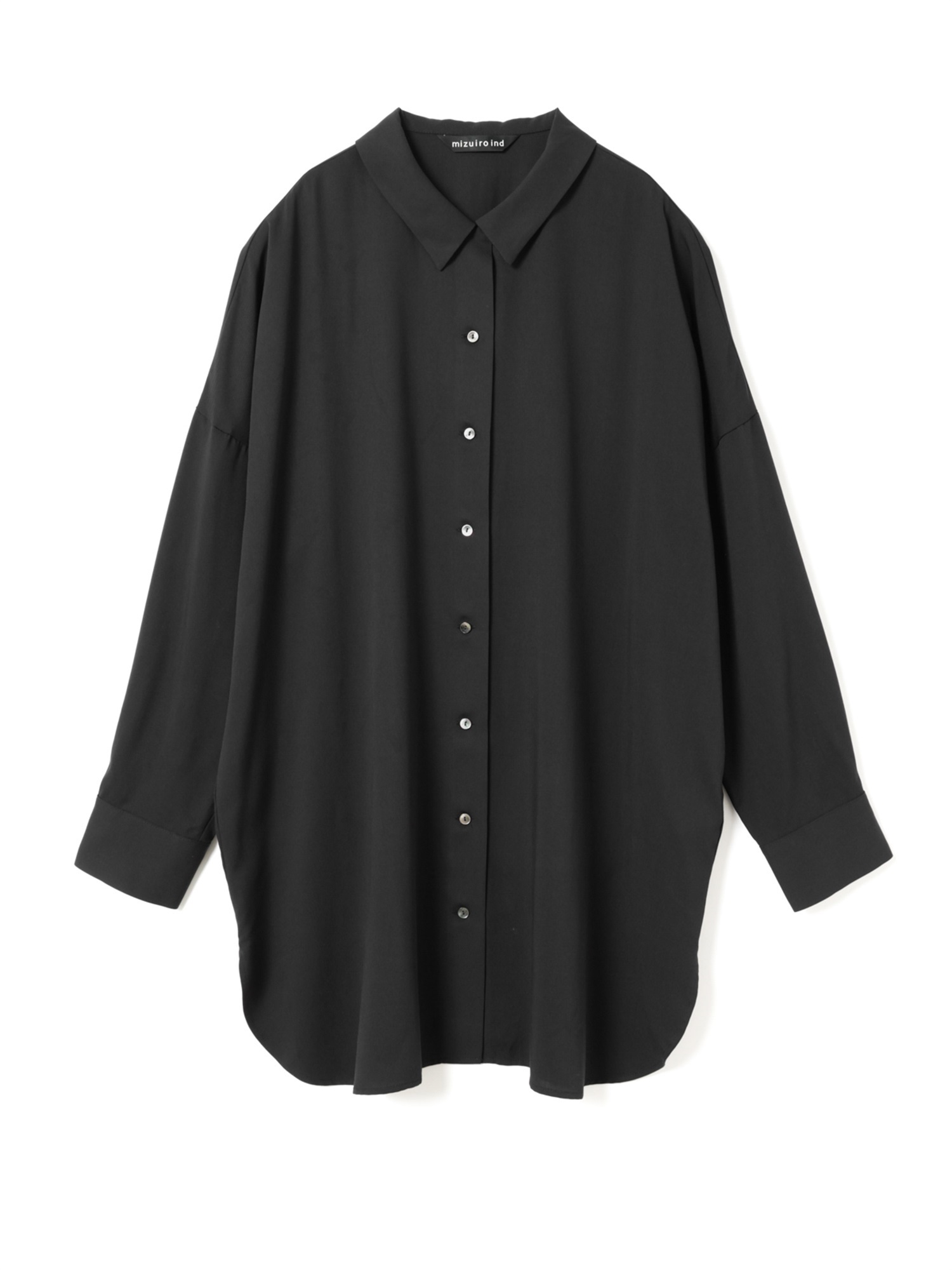 T/R wide tunic shirt | 3-230140(black 99-Free)