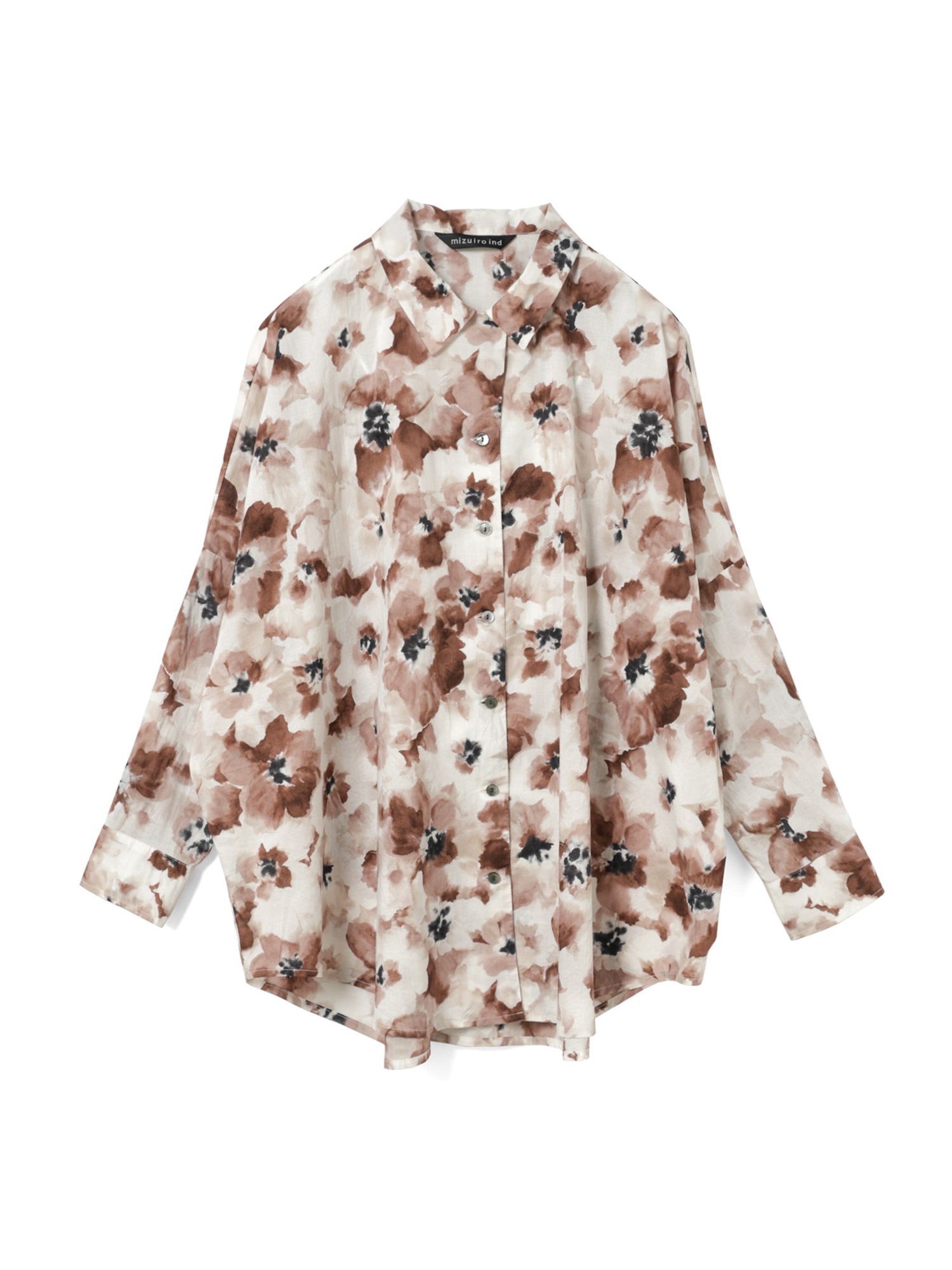 print wide shirt | 3-230148(pink 41-Free)