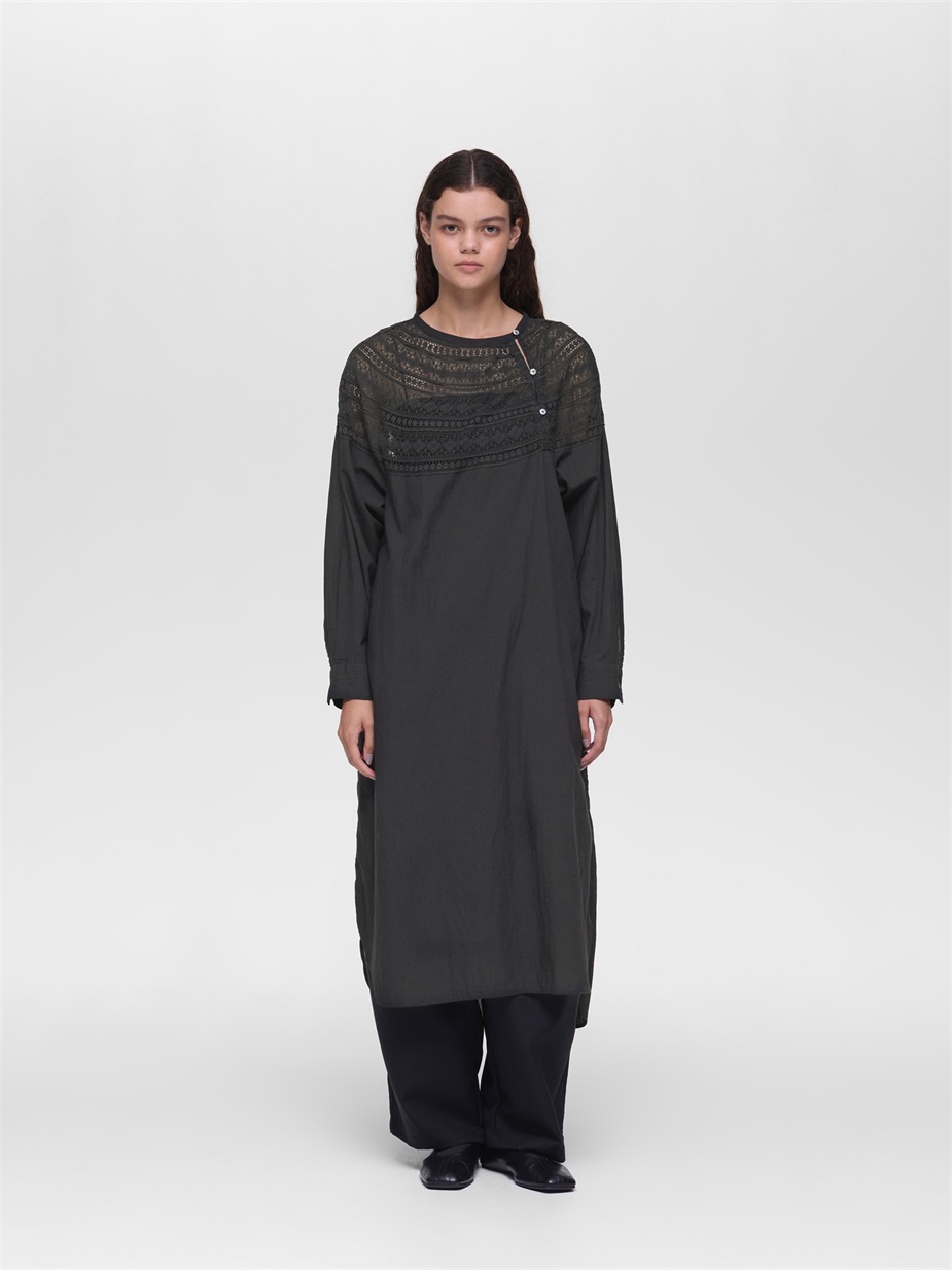lace yoke OP | 3-250075