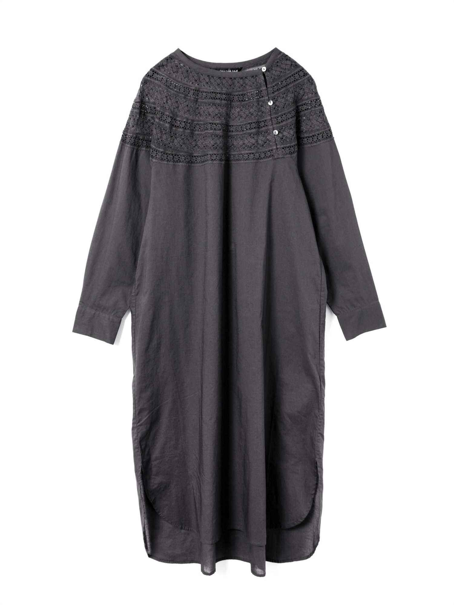 lace yoke OP | 3-250075(black 99-Free)