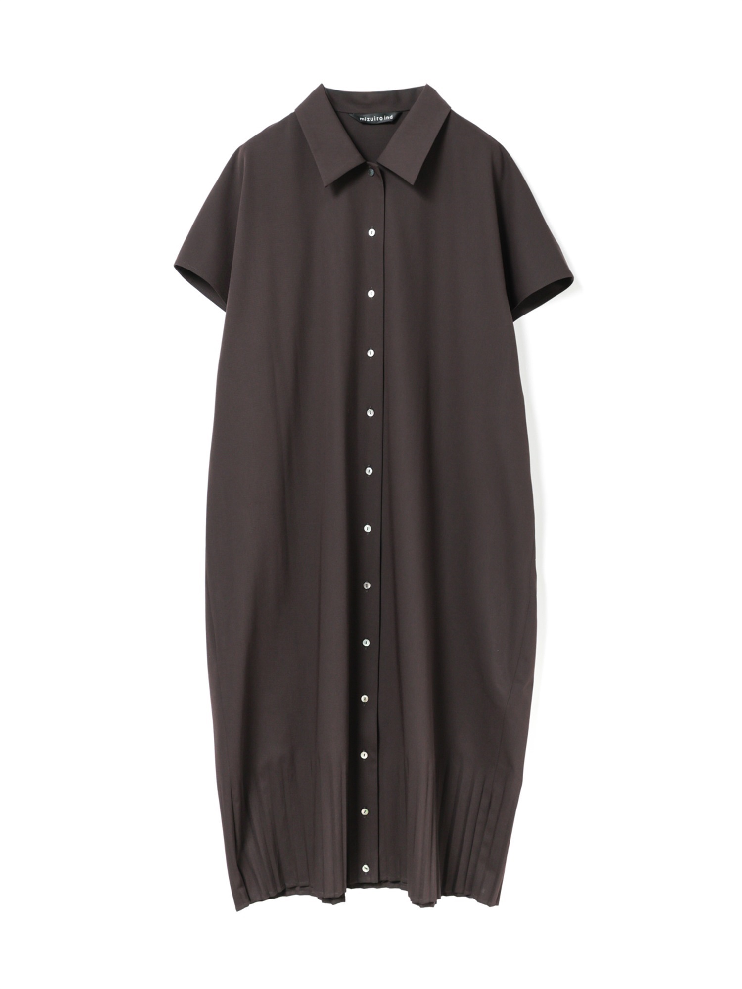 pleats hem OP | 3-250076(brown 44-Free)