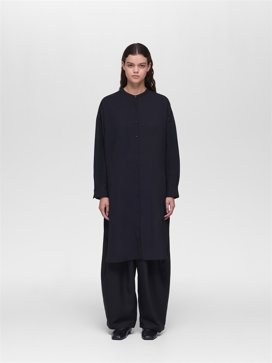 stand collar shirt OP | 3-250078