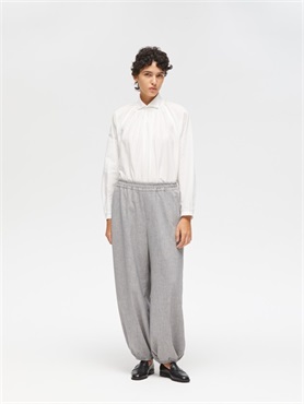 tucked hem cocoon PT | 3-260071