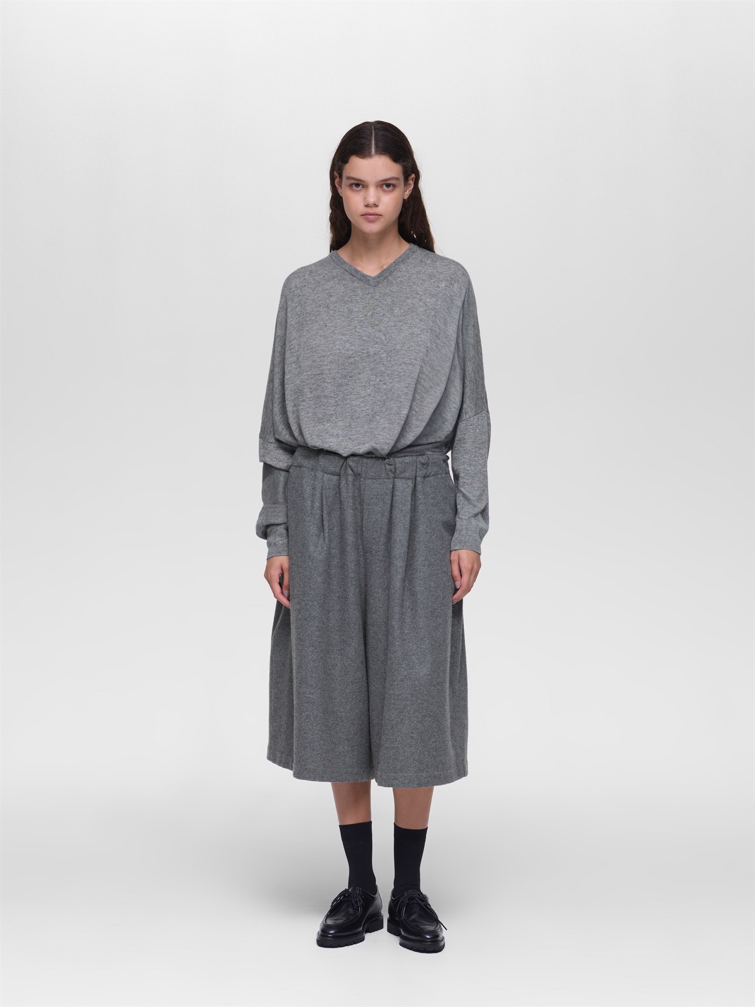 wool wide half PT | 3-260102