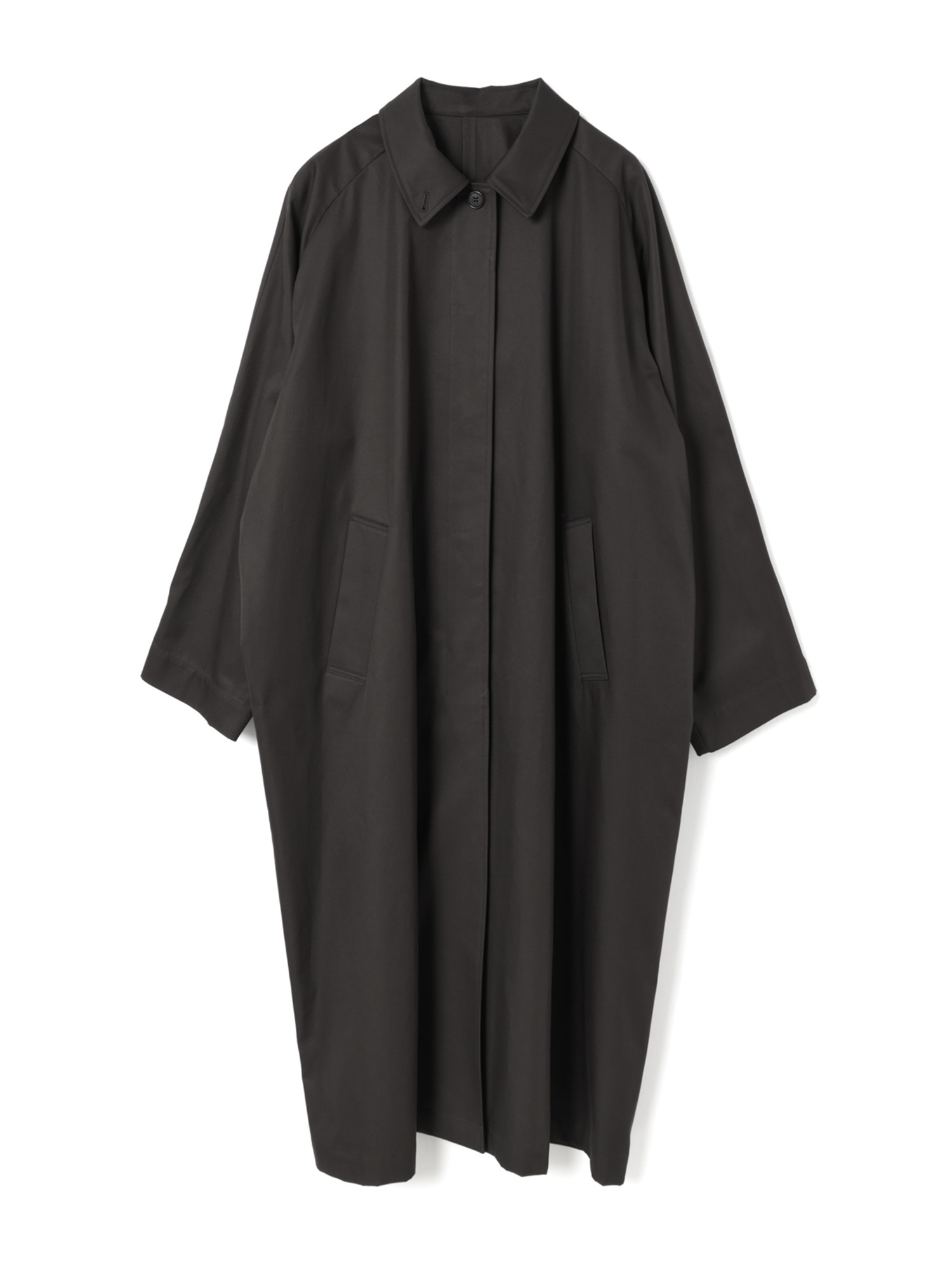 soutien collar coat | 3-270088(black 99-Free)