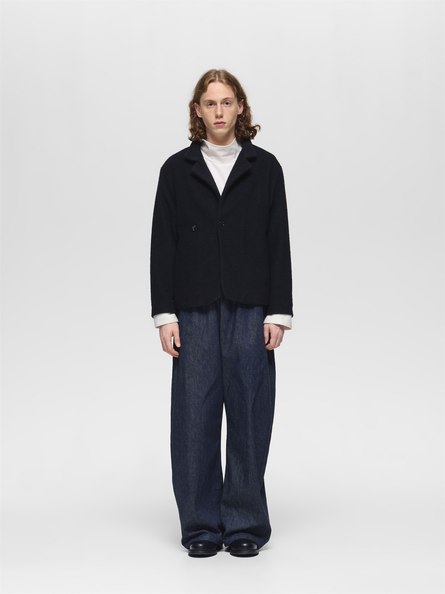 sliver brushed Jersey jacket | 3-510013-m